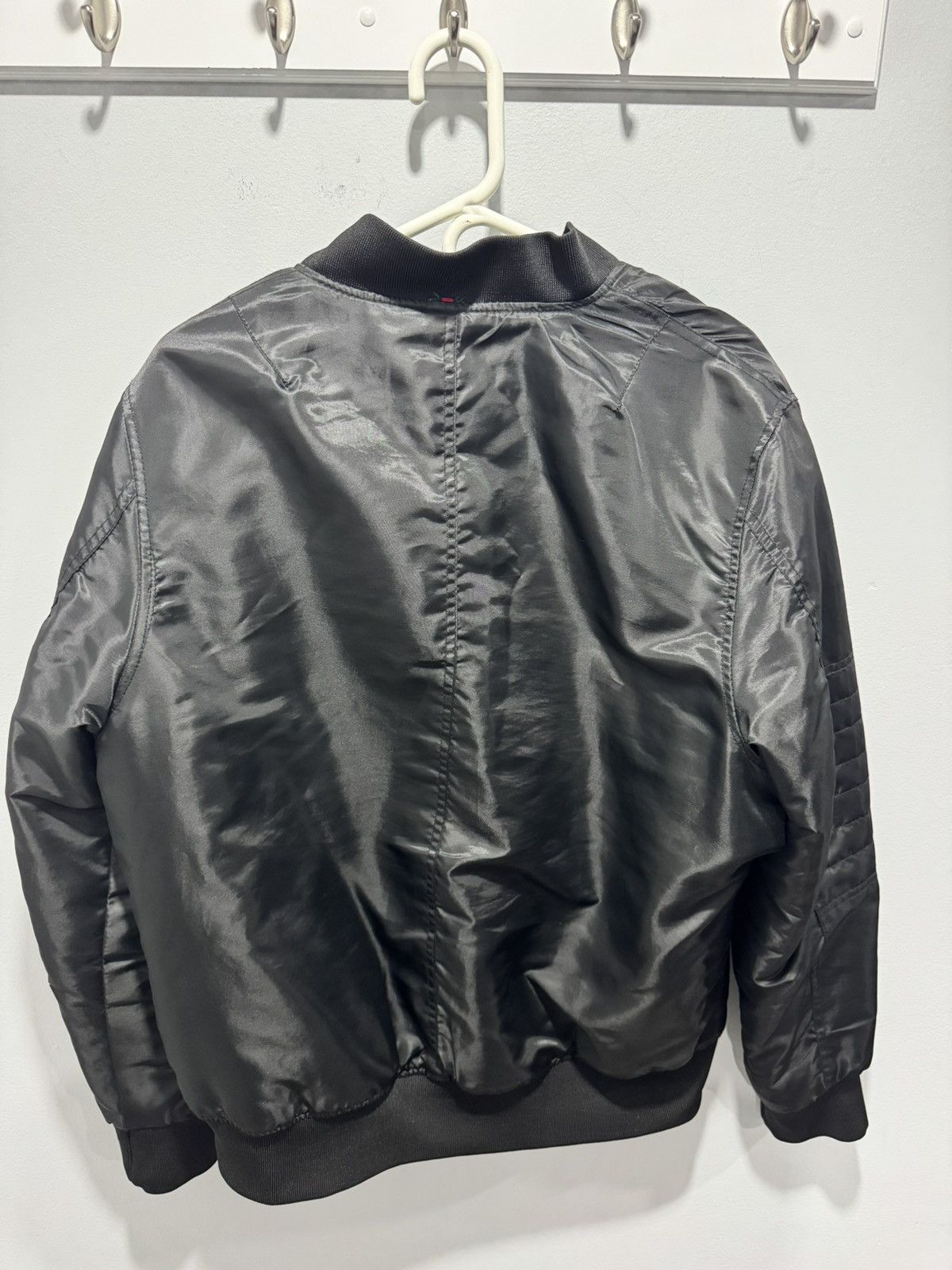 Southpole Vintage South Pole Bomber Quilted Jacket Size Medium Black Size US M / EU 48-50 / 2 - 4 Thumbnail