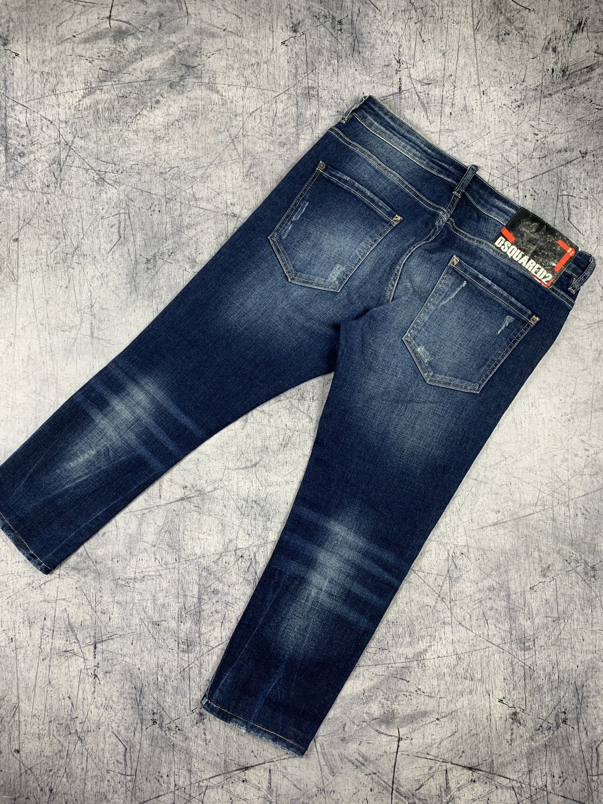 Dsquared2 Men’s Dsquared2 Distressed Skinny Luxury Jeans Size 48 Blue Size US 29 - 10 Thumbnail