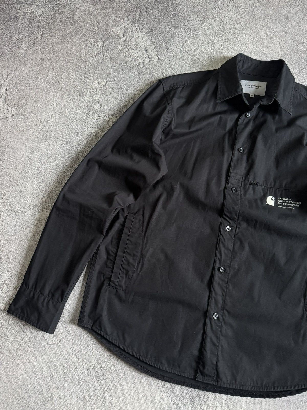 Carhartt Wip Carhartt Wip M/size Coleman shirt black overshirts casual Size US M / EU 48-50 / 2 - 10 Thumbnail