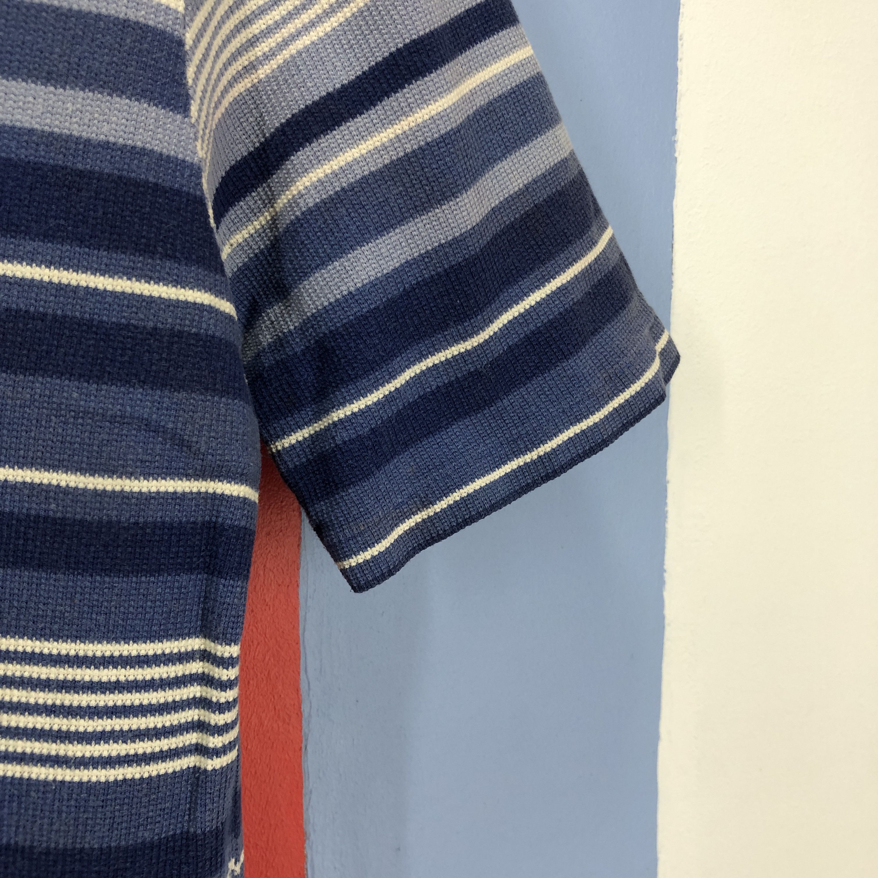 Polo Ralph Lauren 90s Vintage POLO RALPH LAUREN Stripe T Shirt #1529/AZ Size US S / EU 44-46 / 1 - 4 Thumbnail