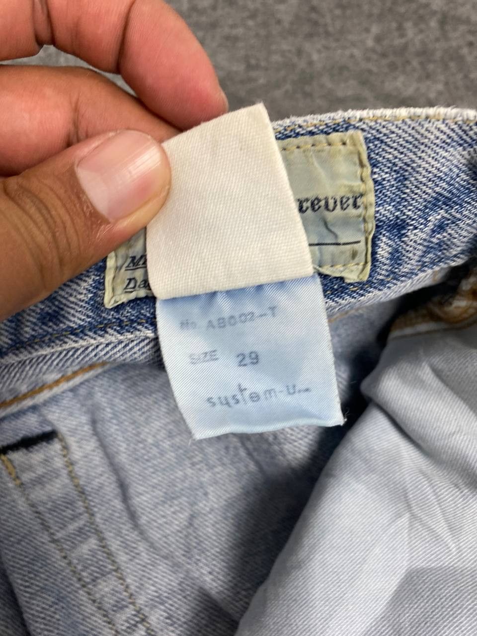 Japanese Brand vintage japanese brand lightwash selvedge denim Size US 28 / EU 44 - 14 Thumbnail