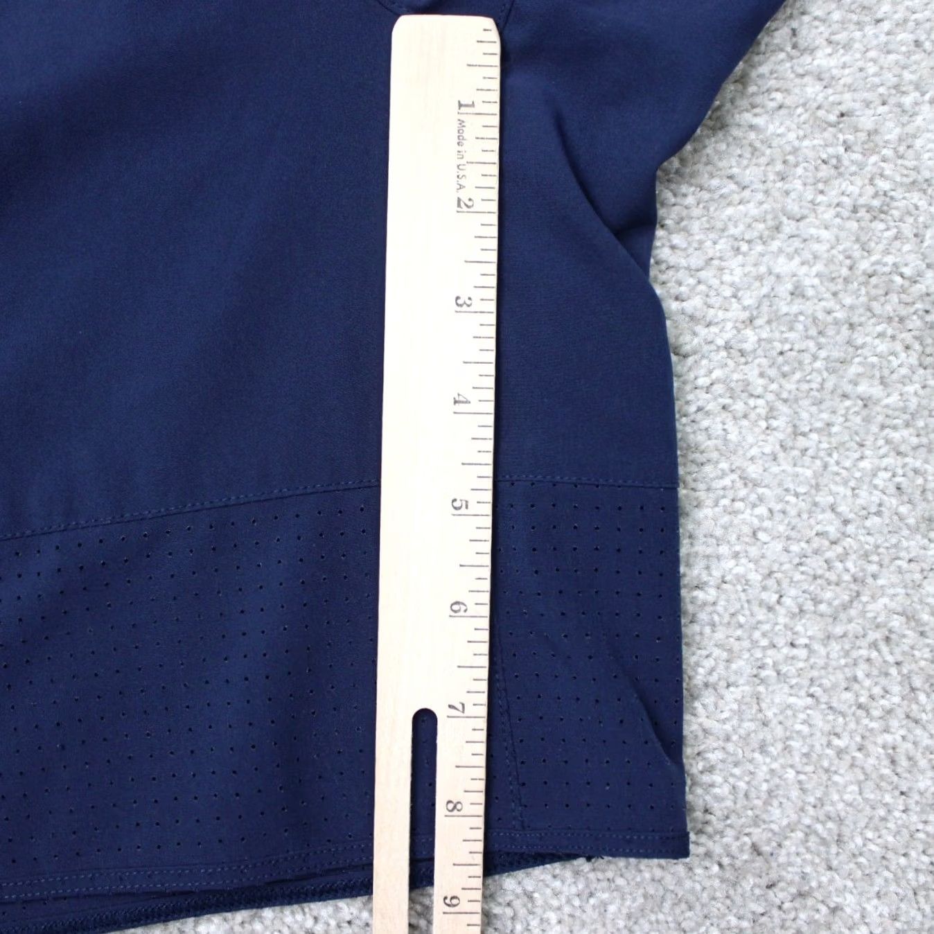 Nike Nike Mens XL Blue 9" Unlined Athletic Shorts Swoosh Workout Gym Athleisure Size US 36 / EU 52 - 3 Thumbnail