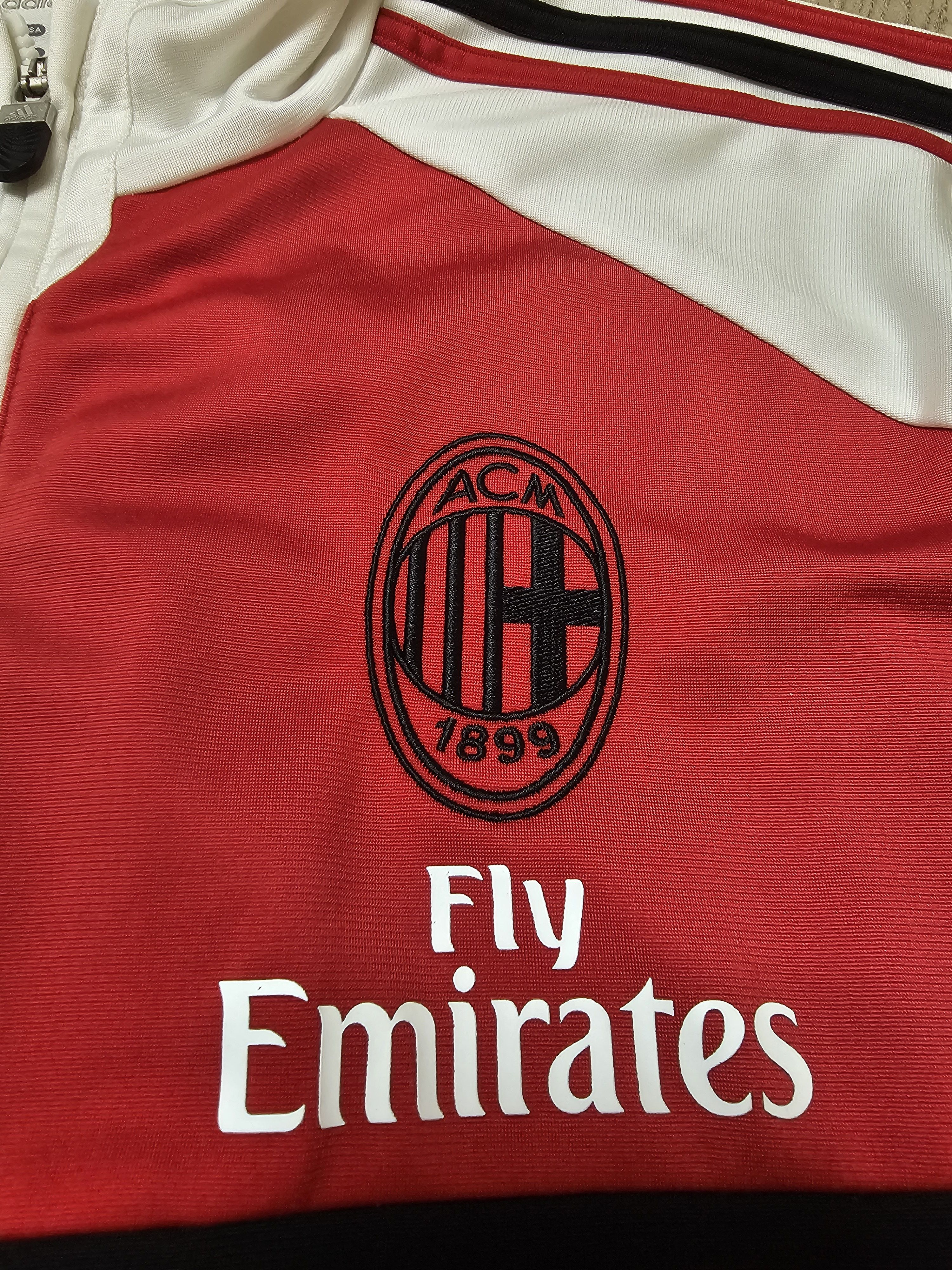 Adidas AC MILAN 2011 2012 TRACKSUIT FOOTBALL TRACKSUIT SOCCER Size US M / EU 48-50 / 2 - 7 Thumbnail