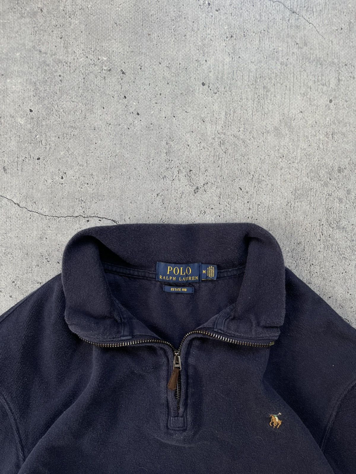 Polo Ralph Lauren Vintage Polo Ralph Lauren 1/3 zip up y2k sweatshirt Size US M / EU 48-50 / 2 - 4 Thumbnail