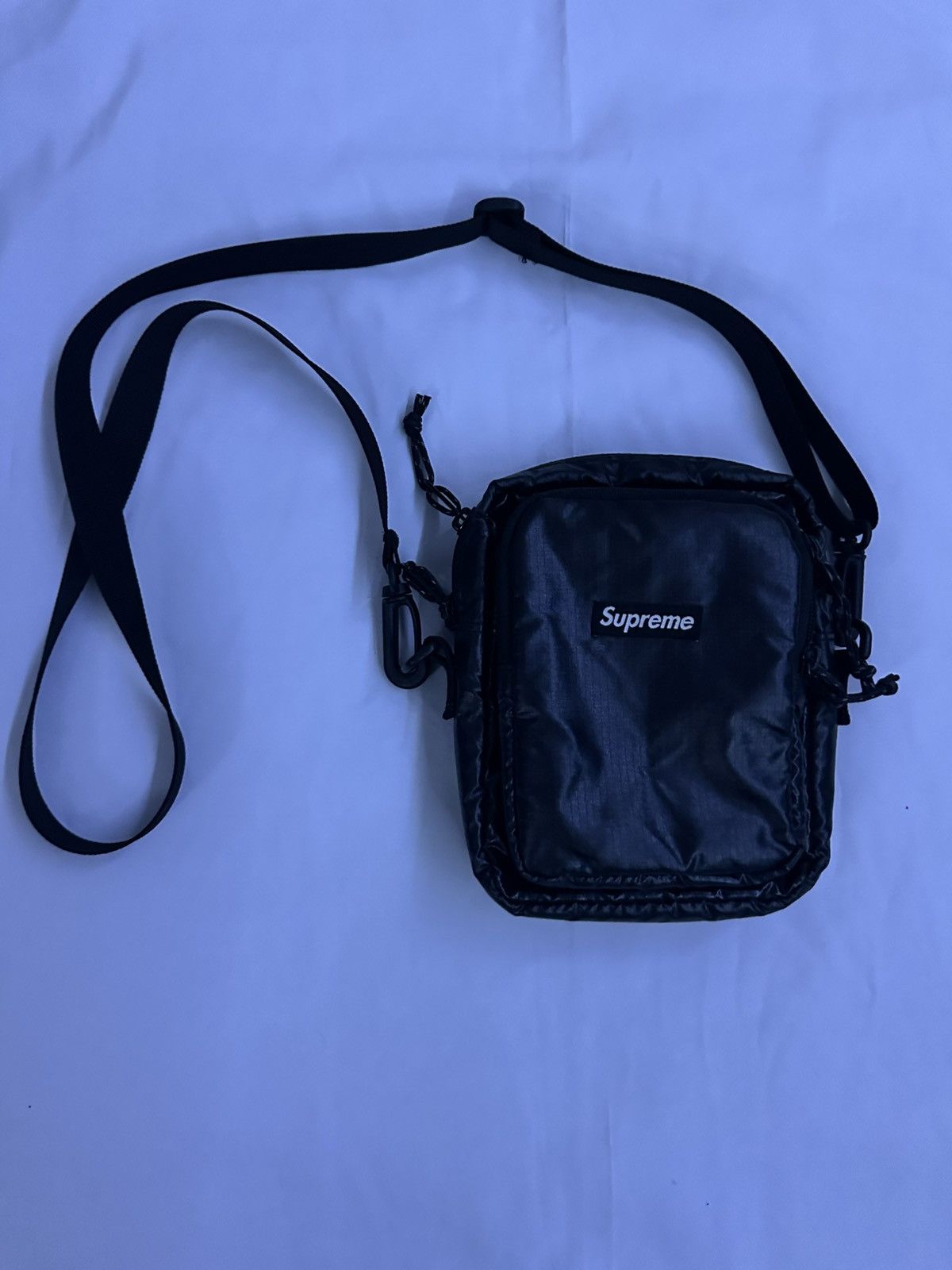 Supreme black supreme side bag FW17 Size ONE SIZE - 1 Thumbnail