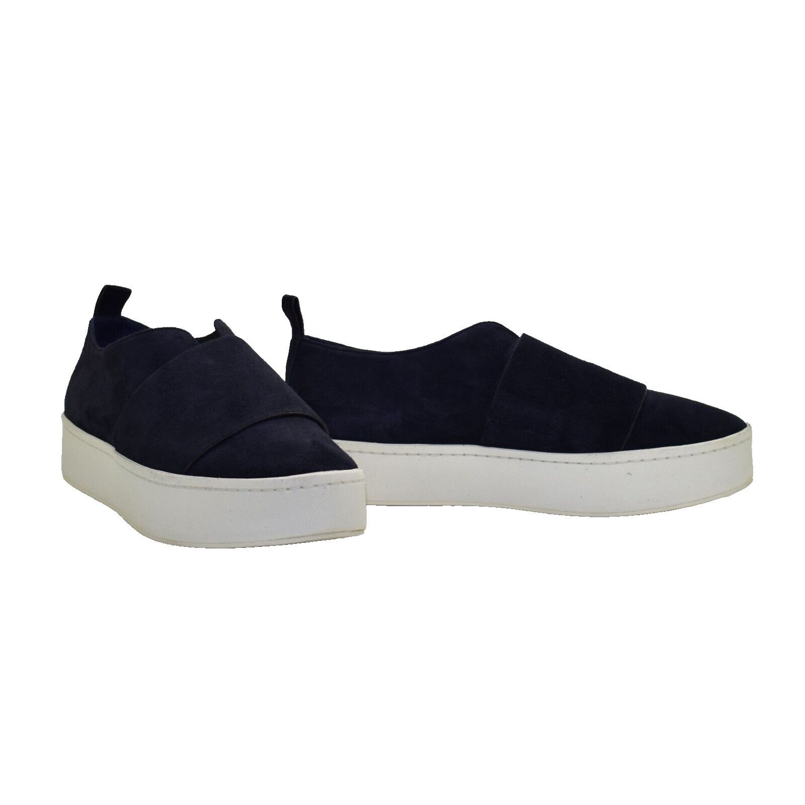 Vince VINCE Wallace Navy Suede Platform Skate Sneaker Shoes Size 9 Size US 9 / IT 39 - 1 Thumbnail