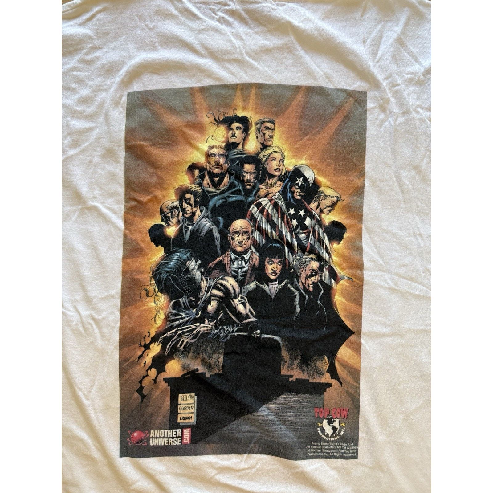 Hanes 1999 Wizard World Chicago Top Cow Rising Stars Comic T-Shirt Size US XL / EU 56 / 4 - 2 Thumbnail
