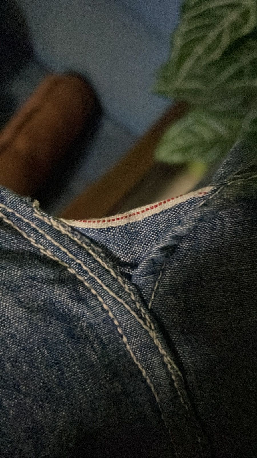 Japanese Brand × Toyo Enterprises RARE‼️Headlight Denim Embroidery Selvedge Workshirt Size US L / EU 52-54 / 3 - 7 Thumbnail