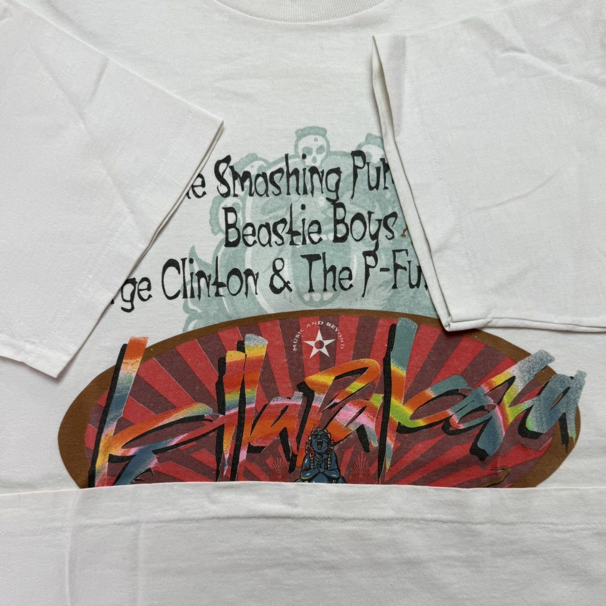 Band Tees Vintage 1994 Lollapalooza Buddha Tour T Shirt Size US L / EU 52-54 / 3 - 5 Thumbnail