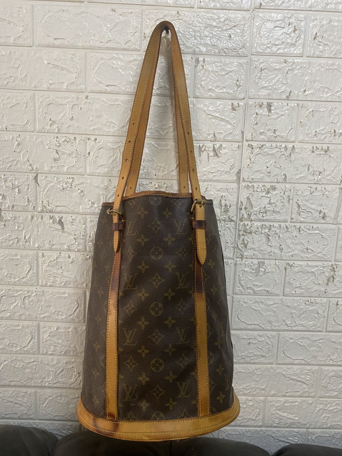 Louis Vuitton Authentic Louis Vuitton Monogram Bucket GM Size ONE SIZE - 22 Thumbnail