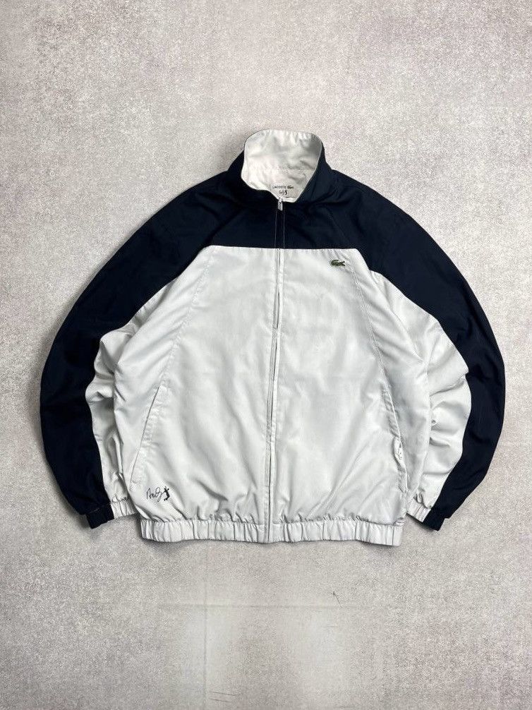 Lacoste Vintage Lacoste Nylon Baggy Olympic Zip Jacket Y2K Size US M / EU 48-50 / 2 - 1 Thumbnail