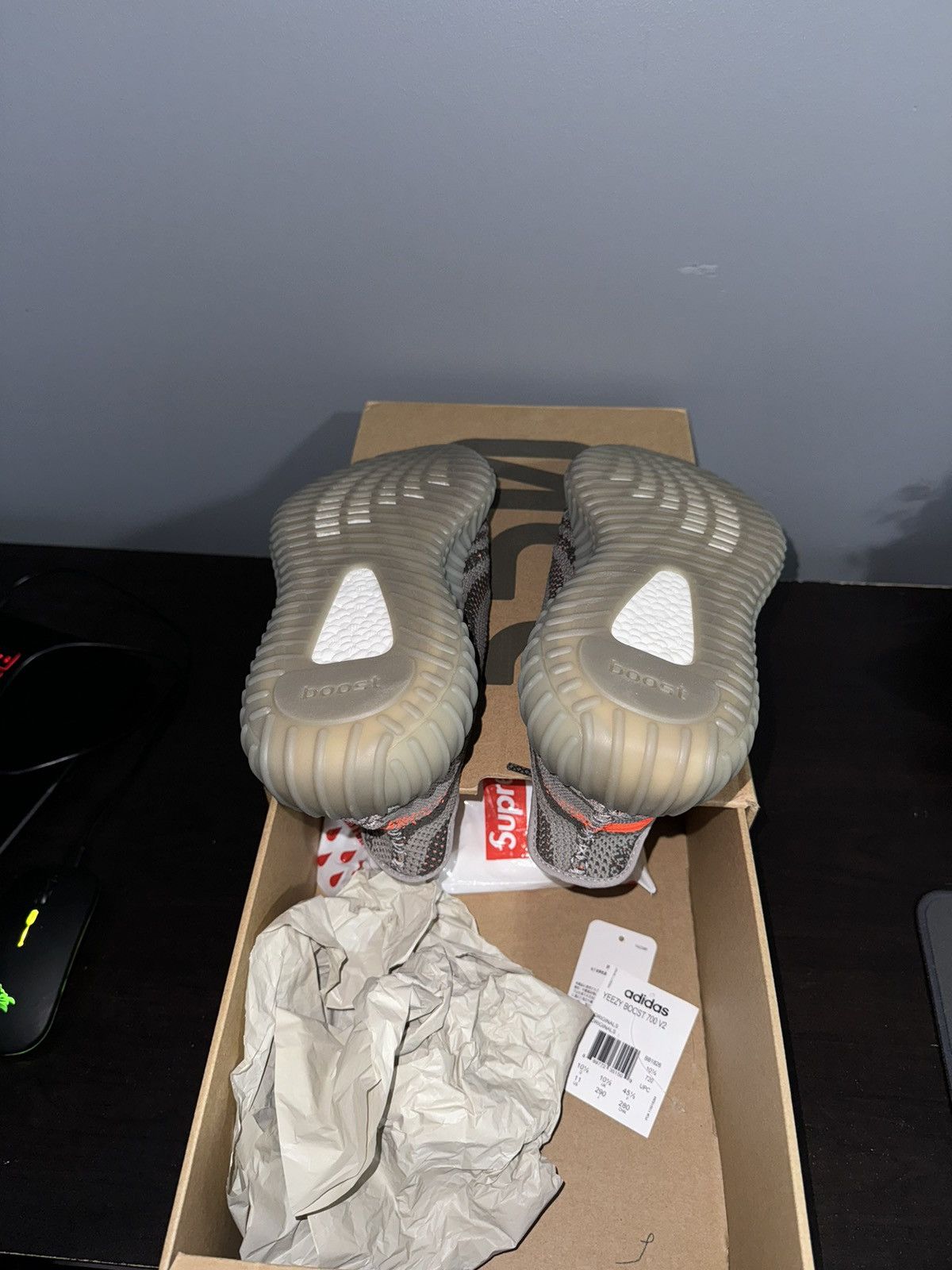 Adidas Rare OG Yeezy Boost 350 Beluga V2 Not Reflective Size US 11 / EU 44 - 5 Thumbnail