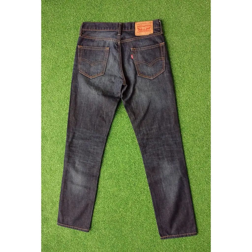 Levi's Levi’s 511 Slim Jeans W29 L32 Dark Wash Size US 29 - 1 Thumbnail