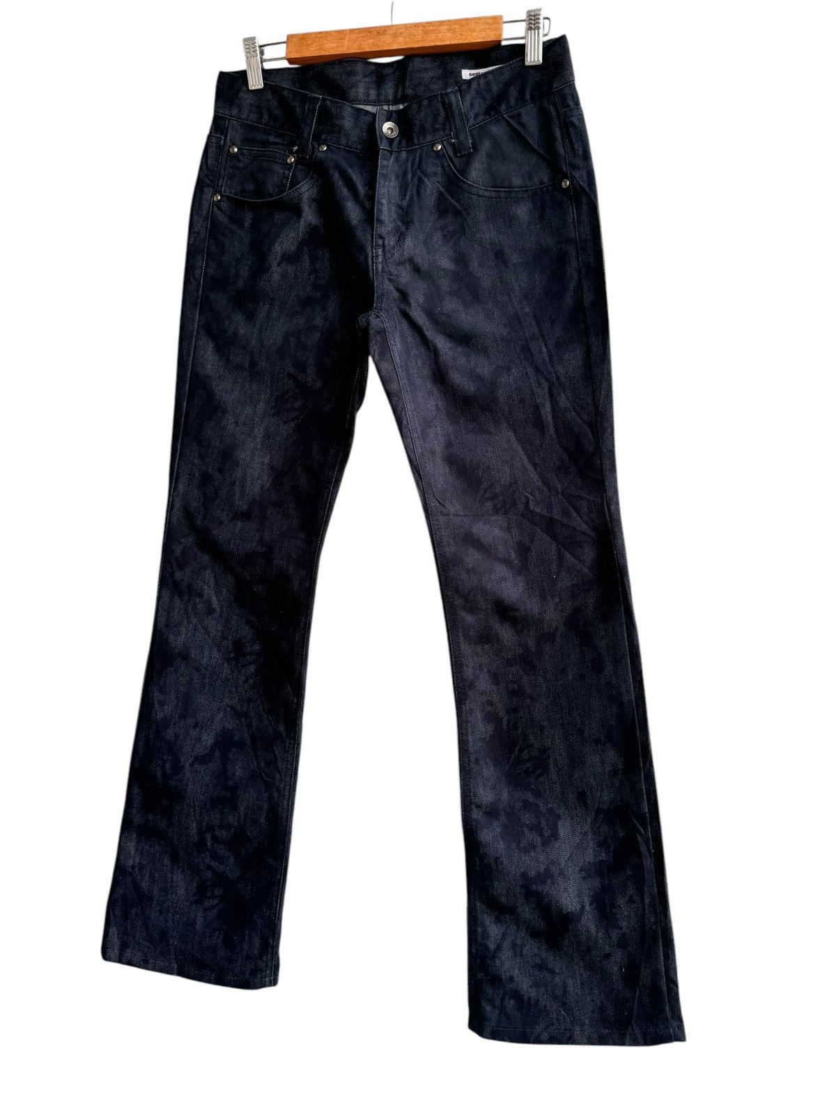 Le Grande Bleu (L.G.B.) 🔥Vintage Japanese Brand Semantic Design jeans Size US 30 / EU 46 - 4 Thumbnail