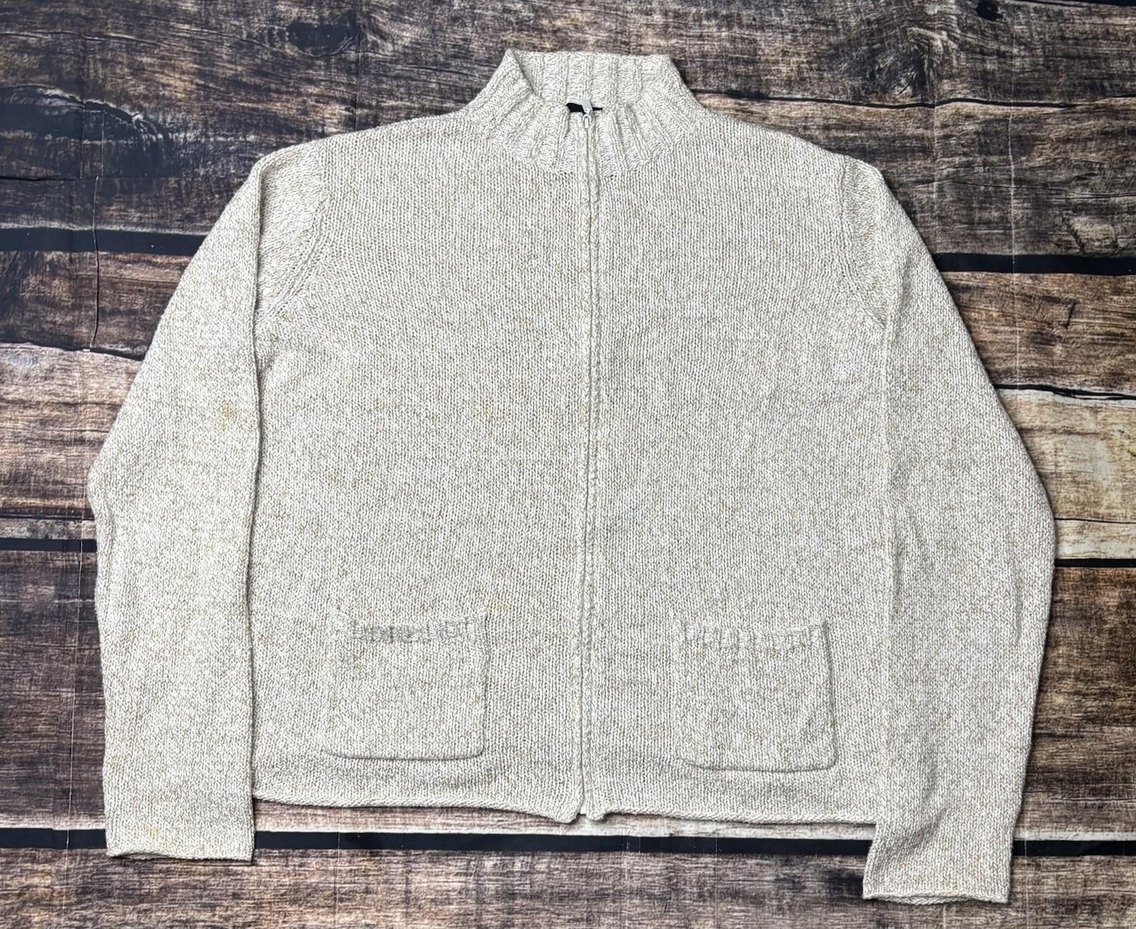 Eileen Fisher Eileen Fisher Sweater Womens Medium Linen Cotton Open Knit Size M / US 6-8 / IT 42-44 - 1 Thumbnail
