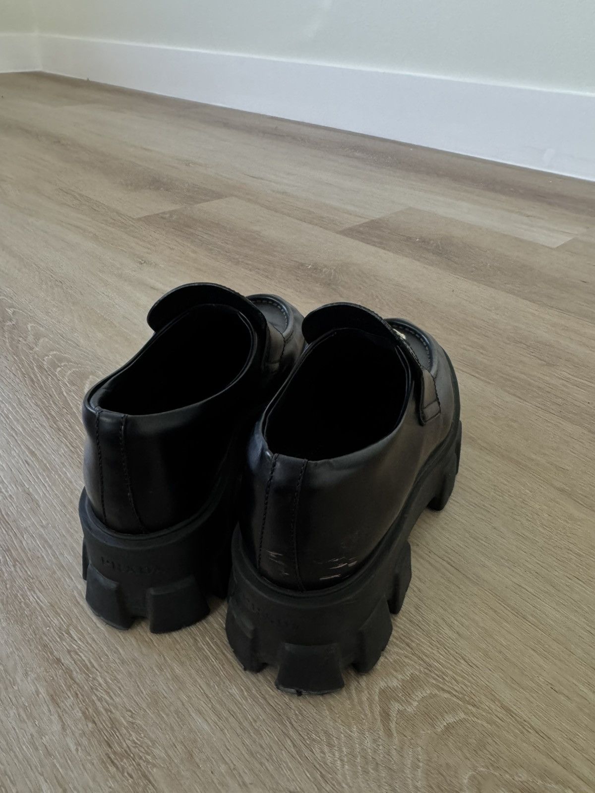 Prada Prada monolith loafers Size US 7.5 / IT 37.5 - 7 Thumbnail