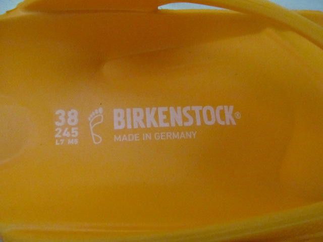 Birkenstock Stylish Orange Flip Flops - Perfect for Summer Days Size US 7 / IT 37 - 3 Thumbnail