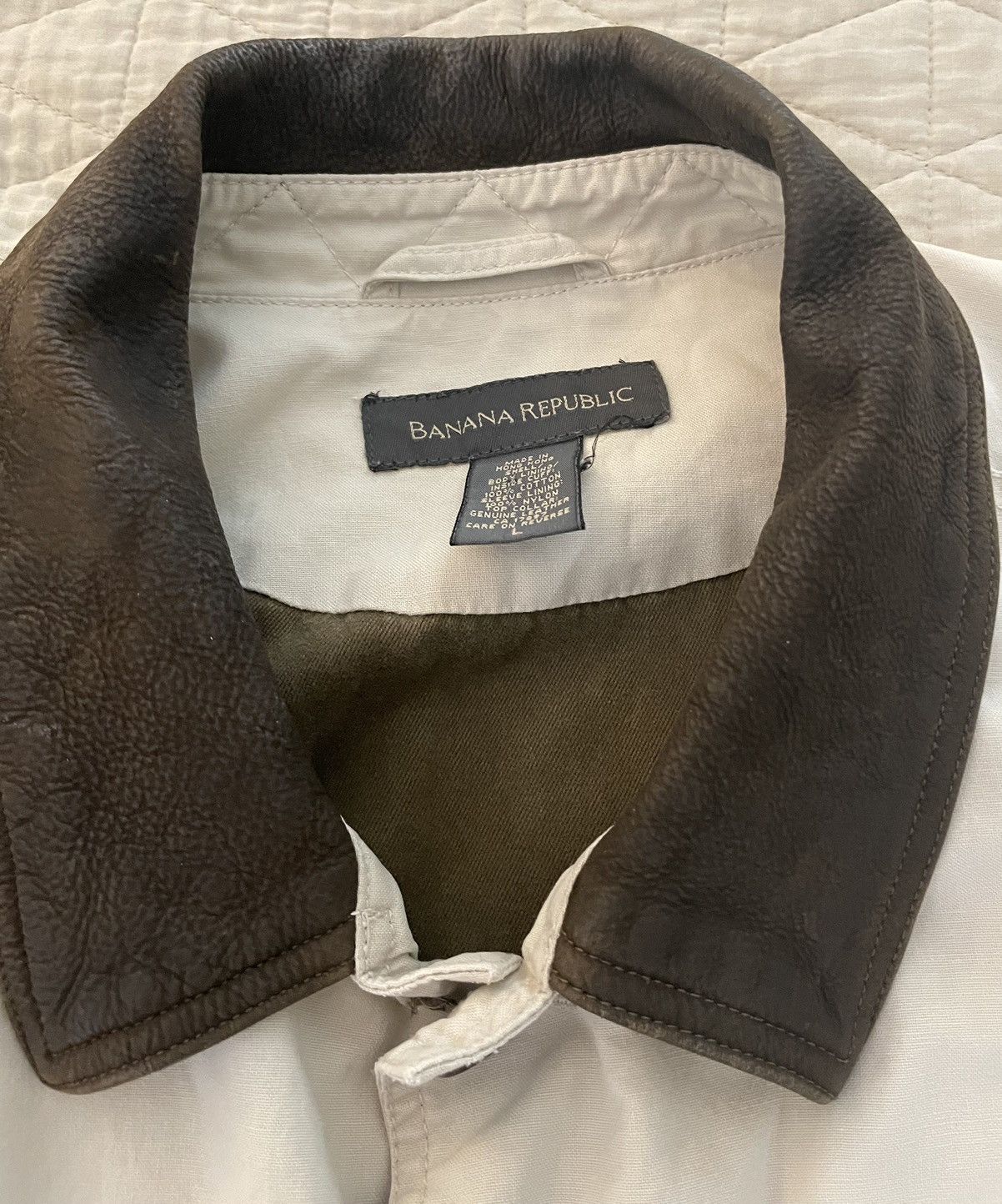 Banana Republic × Vintage Vintage Contrast Collar Barn Jacket Size US L / EU 52-54 / 3 - 4 Thumbnail
