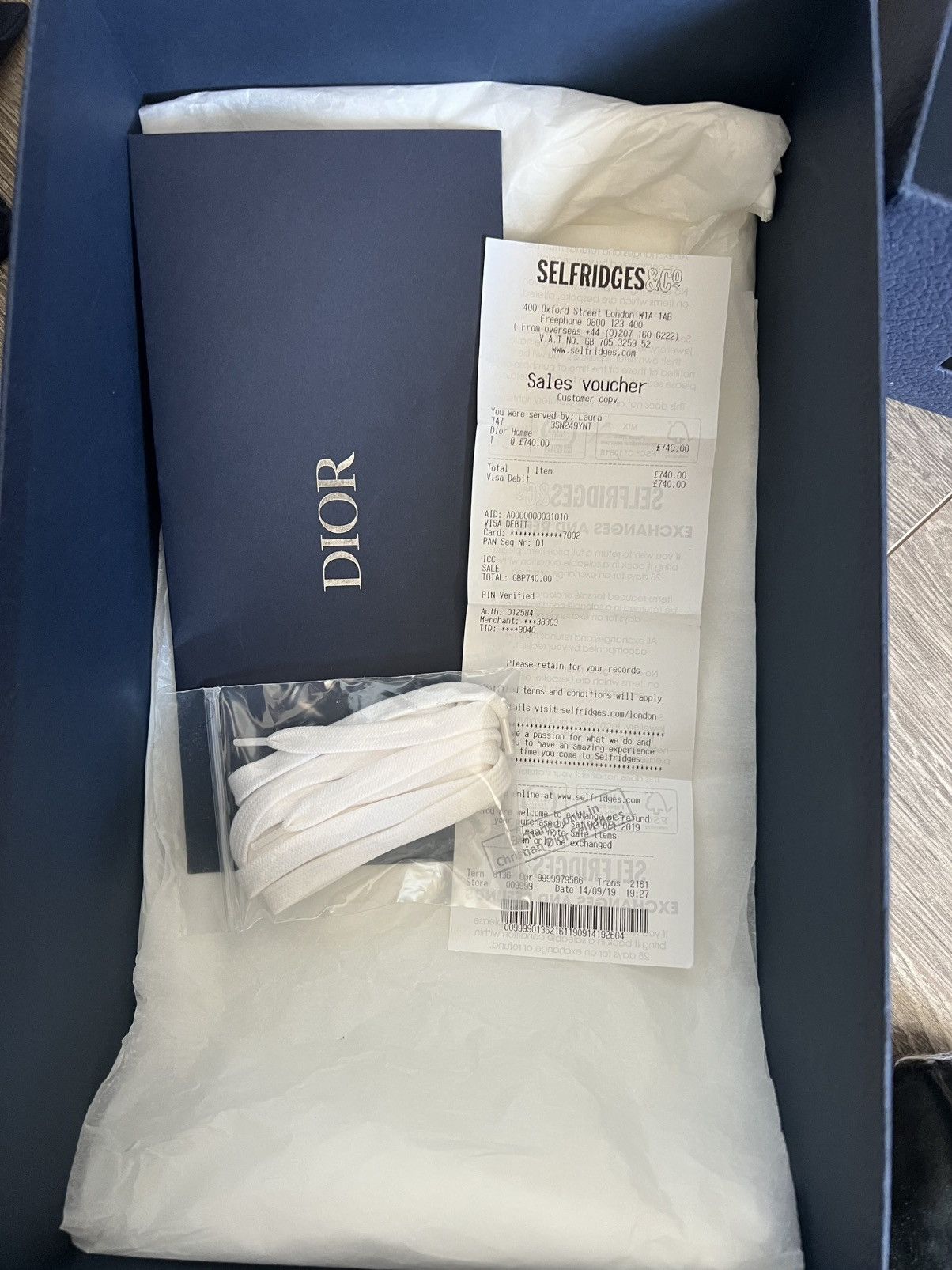 Dior B23 low top Oblique Tranparency - Main Image