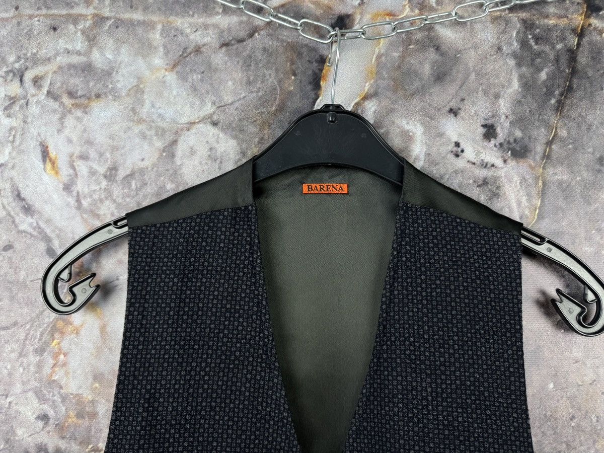 Barena Barena Venezia Men’s Black Button Front Vest Waistcoat Italy Size US XL / EU 56 / 4 - 2 Thumbnail