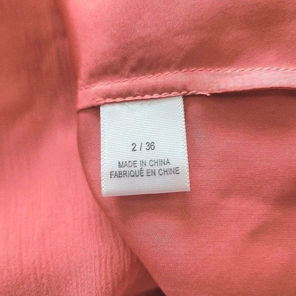 Vera Wang Vera Wang Lavender Label Asymmetric Silk Chiffon Dress Size XS / US 0-2 / IT 36-38 - 8 Thumbnail