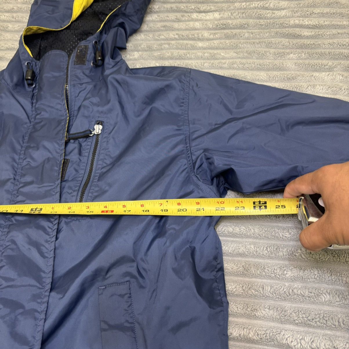Nike Vintage 90s Nike Jacket Blue & Yellow hooded Nike Jacket Size US L / EU 52-54 / 3 - 7 Thumbnail