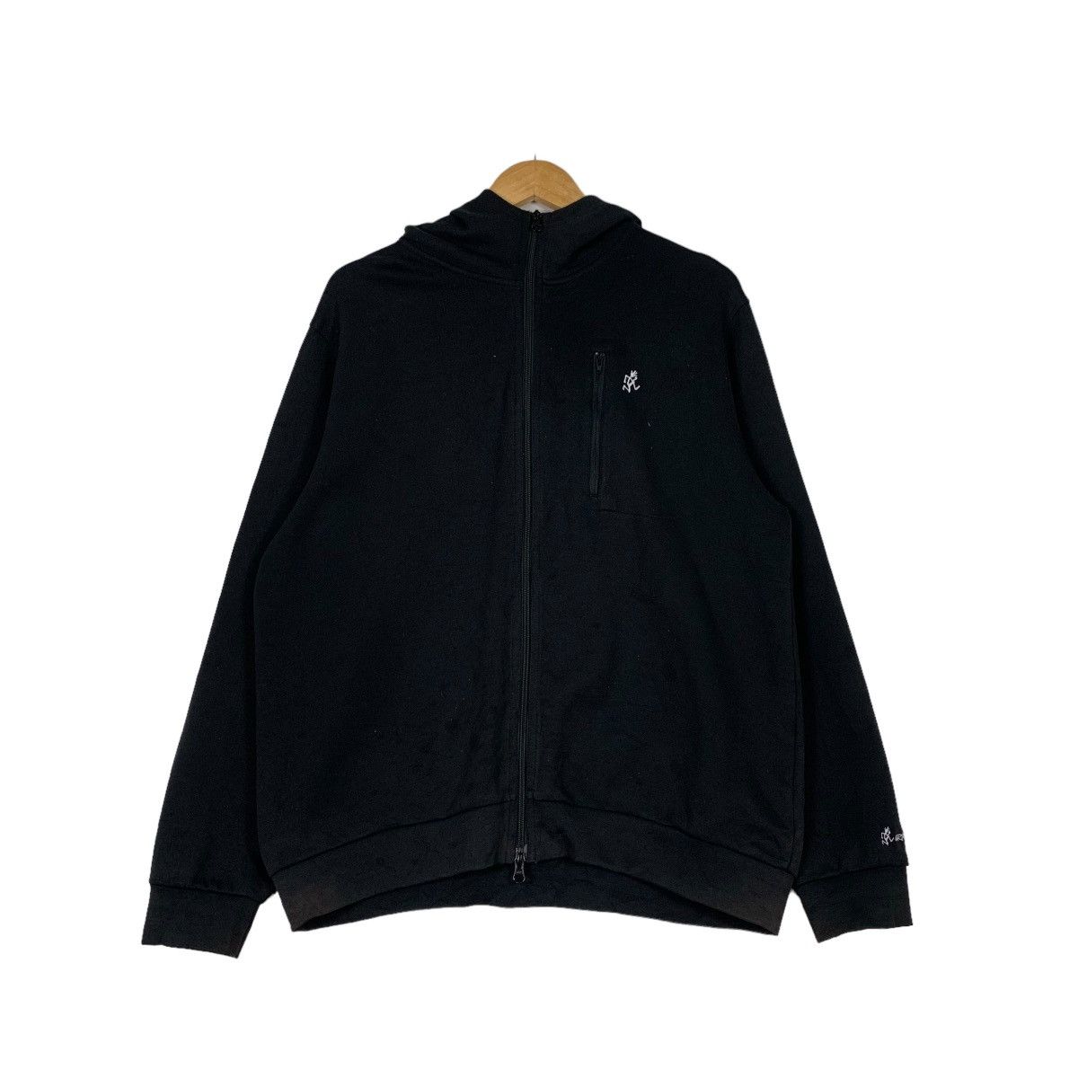 Gramicci GRAMICCI Usa Small Logo Zipper Hoodies Sweatshirt #1161-C53 Size US S / EU 44-46 / 1 - 1 Thumbnail