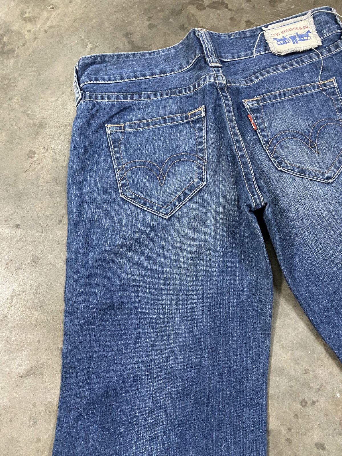 Levi's Baggy Jeans Levis Low Rise Flared @318 Size US 30 / EU 46 - 9 Thumbnail