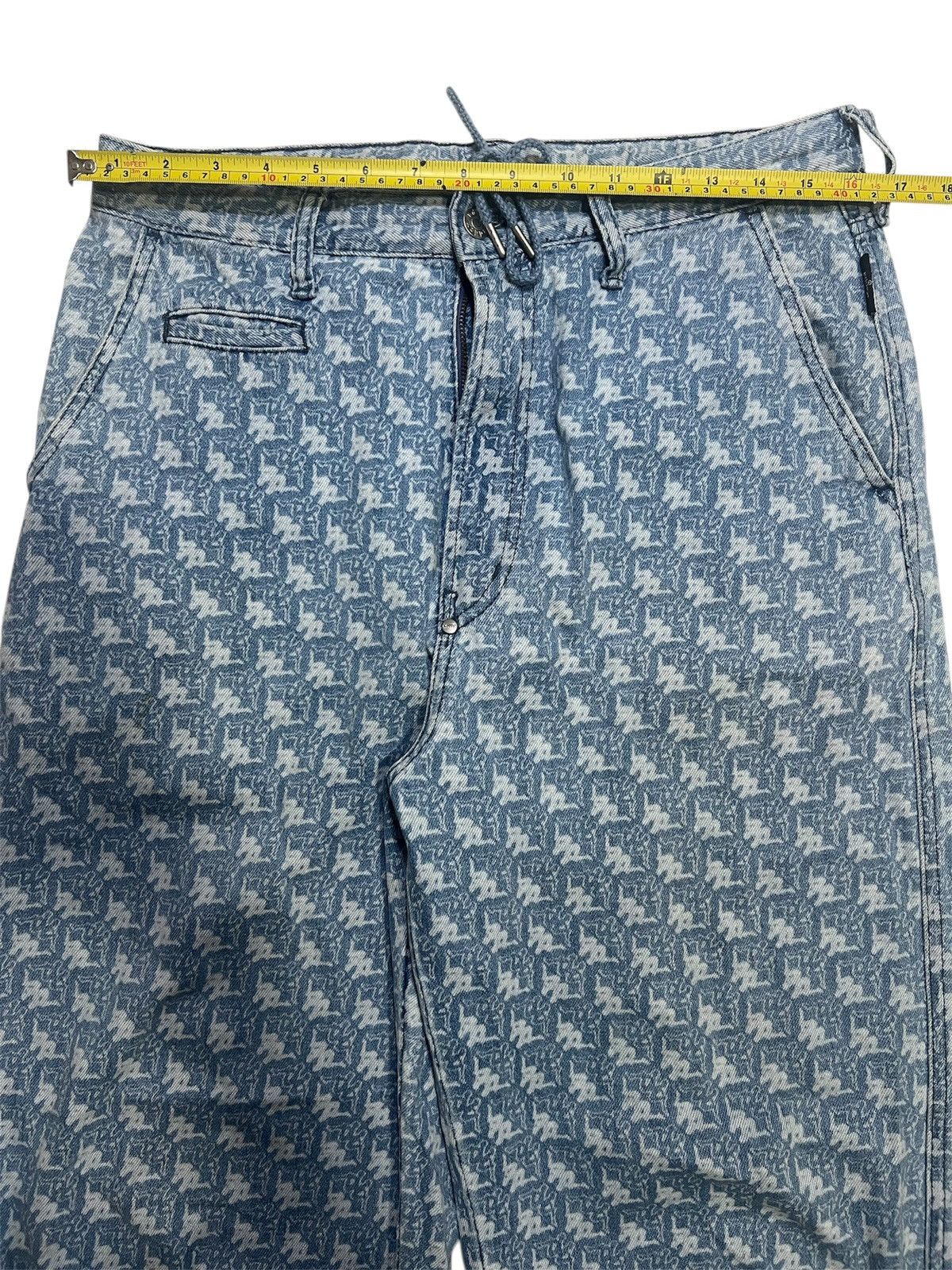 Japanese Brand × Vintage Vintage Fullprint Denim Size US 32 / EU 48 - 12 Thumbnail