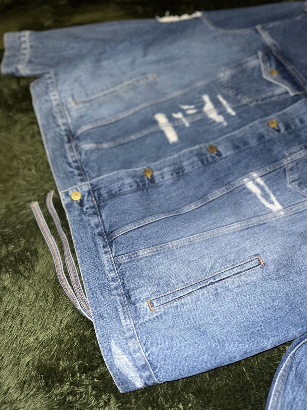 Kith × Levi's [XXL] KITH × Levi’s 18FW Collaboration Trucker Jacket Size US XXL / EU 58 / 5 - 7 Thumbnail