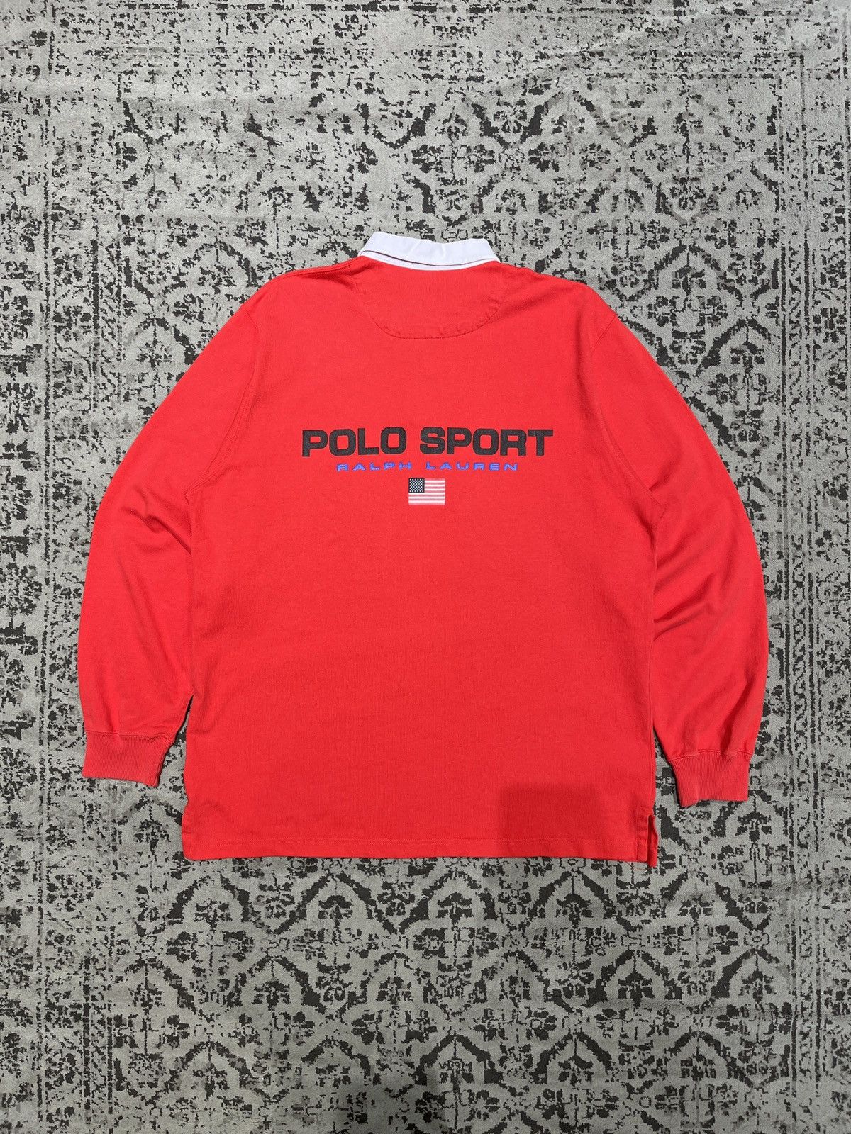 Polo Ralph Lauren 00’s Polo Sport Ralph Lauren Back Logo Size US L / EU 52-54 / 3 - 1 Thumbnail