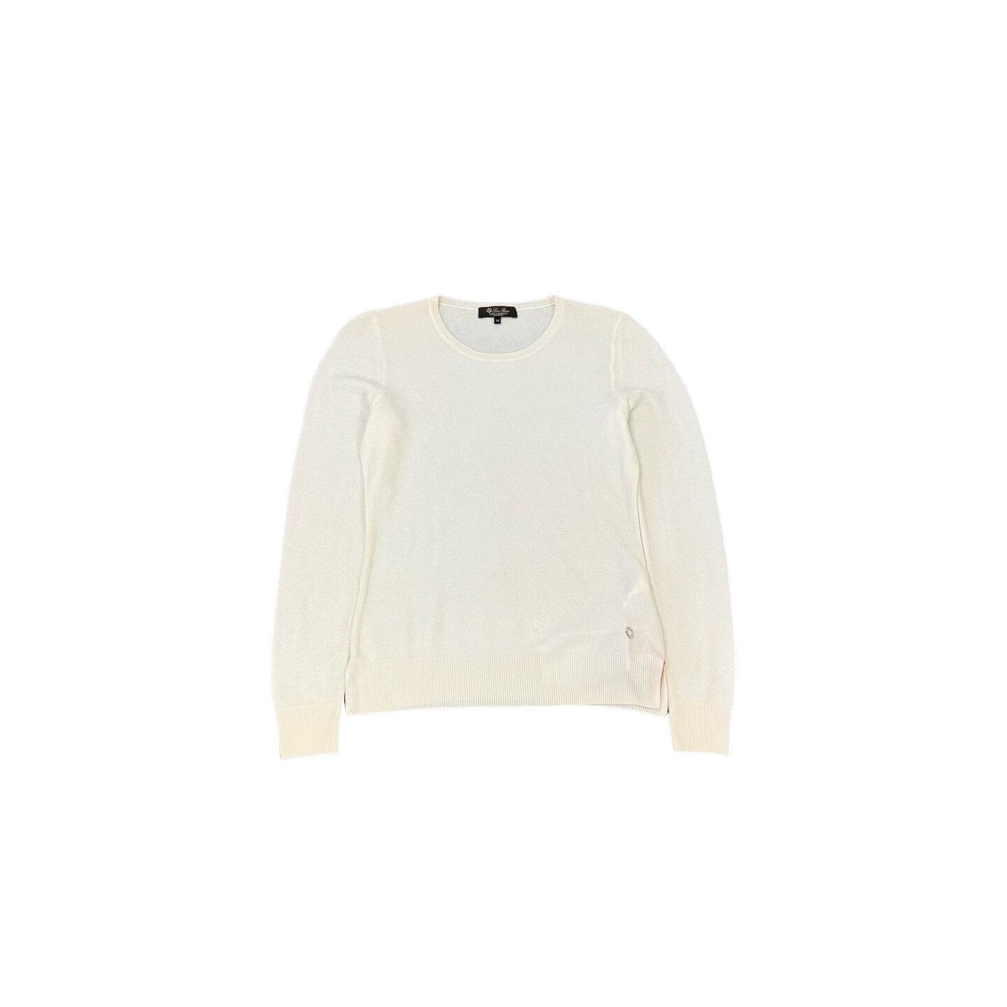 Loro Piana Loro Piana Baby Cashmere Logo Sweater 44 Size US S / EU 44-46 / 1 - 1 Thumbnail