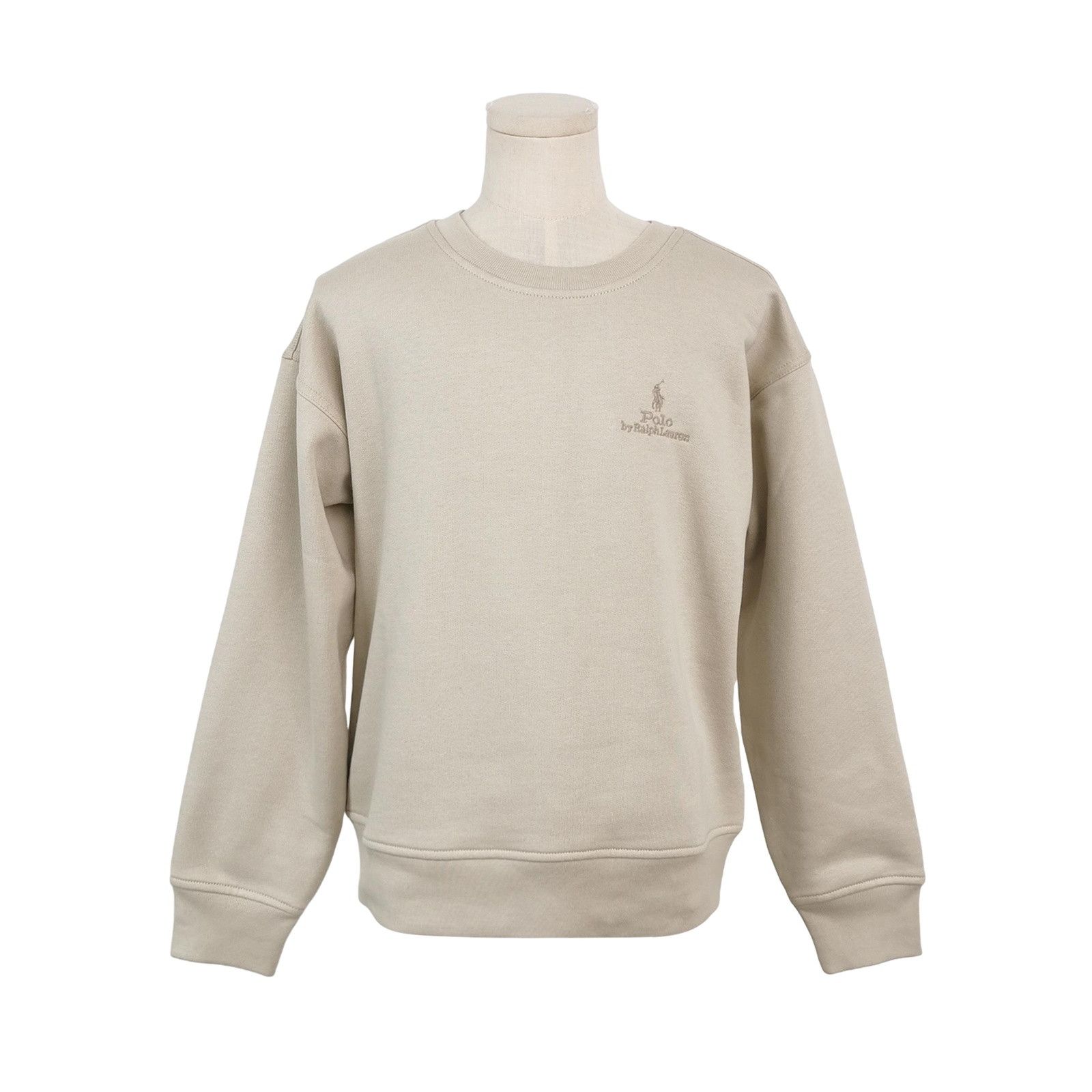 Polo Ralph Lauren Polo Ralph Lauren Beige Pony Logo Sweatshirt US XXS Size US XXS / EU 40 - 1 Thumbnail