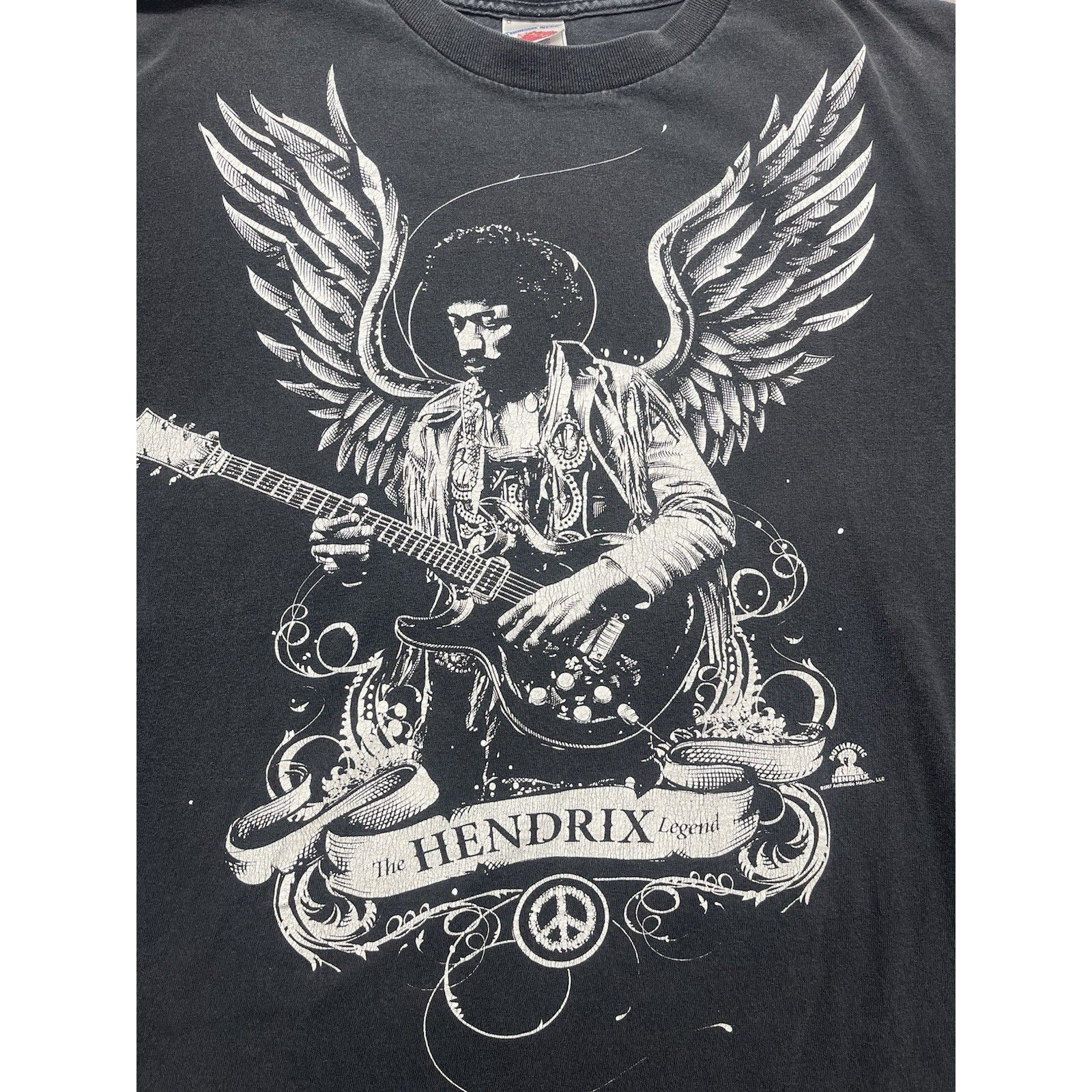 Other VTG 2007 Jimi Hendrix T-Shirt The Legend Angel Wings Guitar Size US XL / EU 56 / 4 - 3 Thumbnail