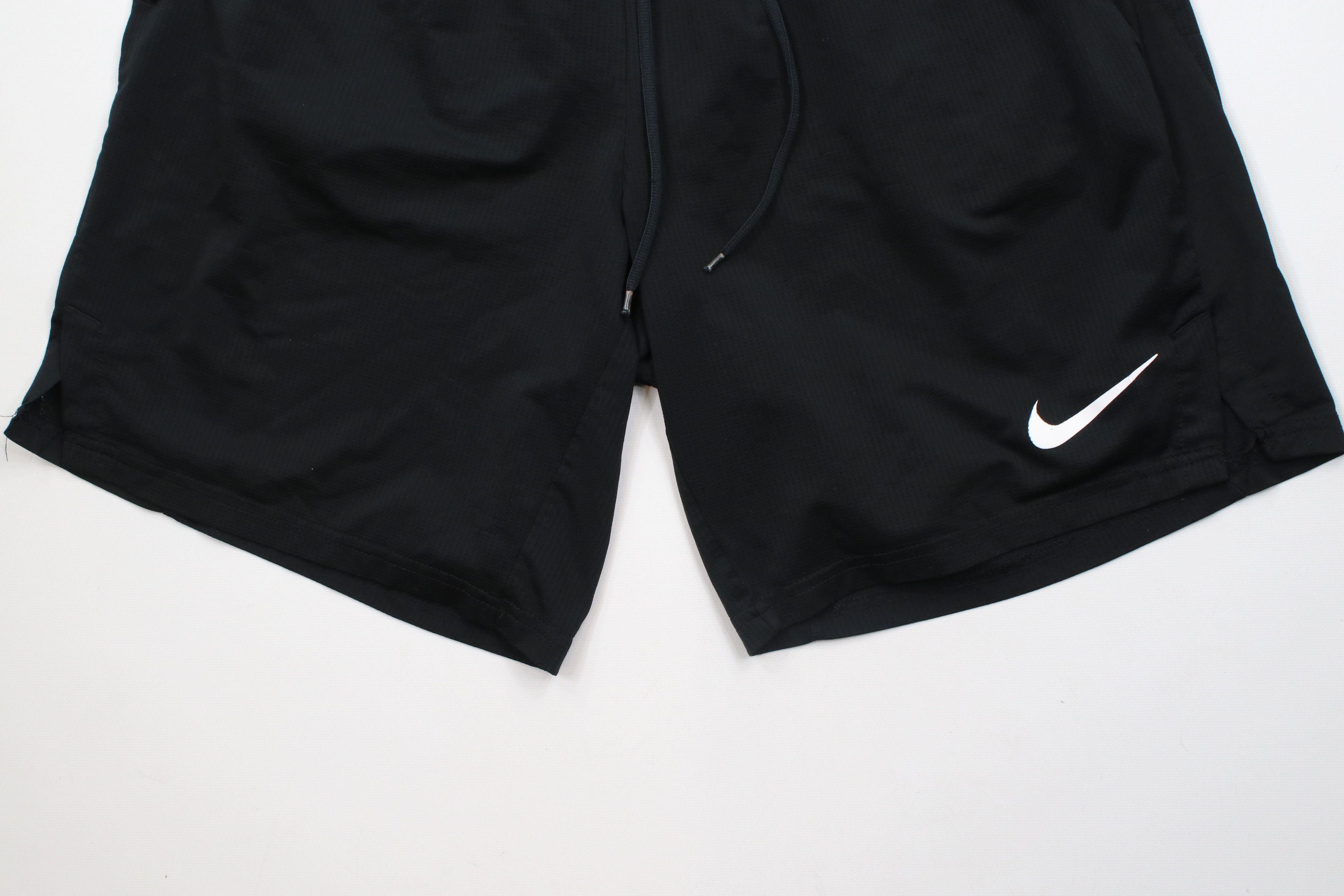 Nike × Vintage Vintage Y2K Nike Big Swoosh Running Jogging Soccer Shorts Size US 34 / EU 50 - 4 Thumbnail