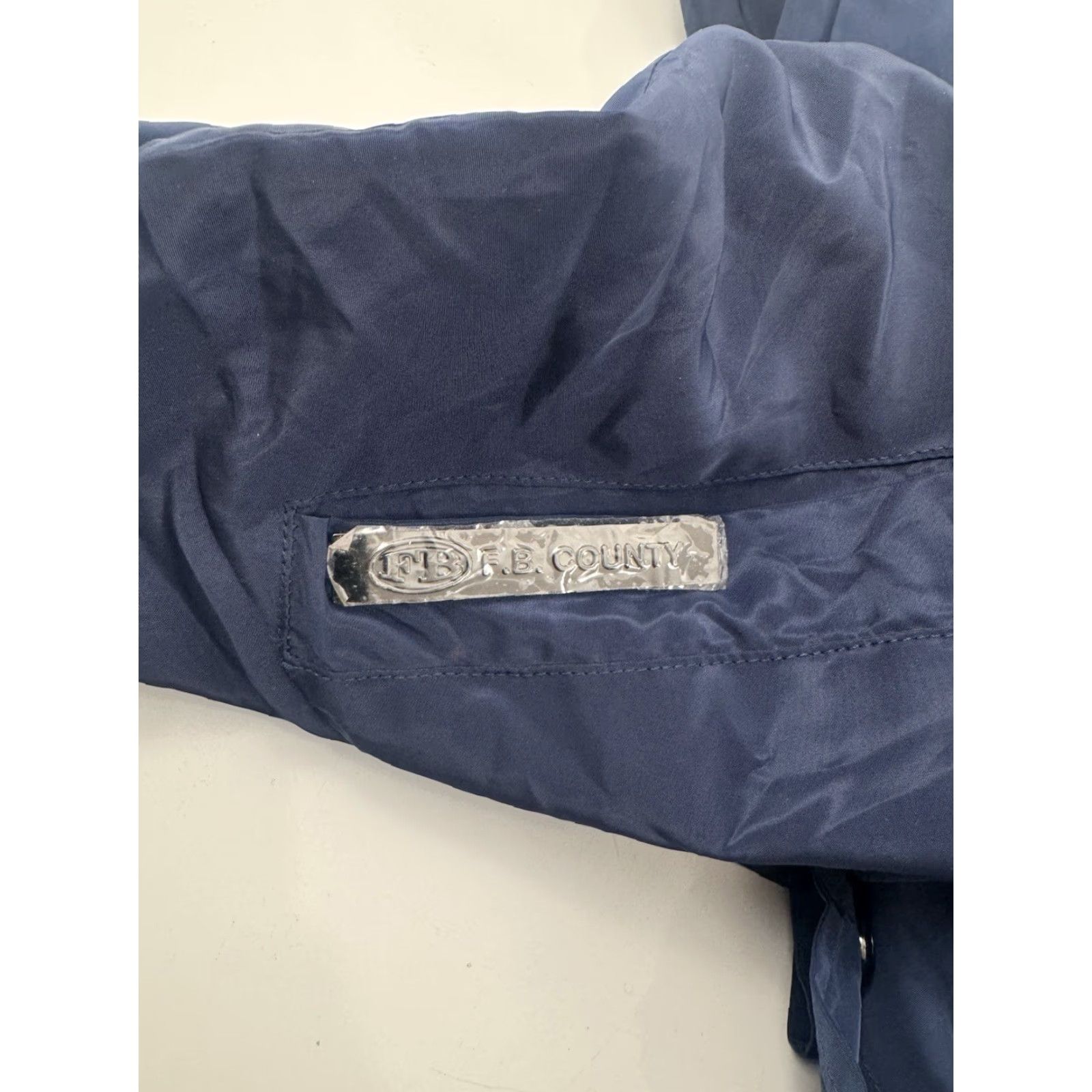Vintage FB County USA - NEW w TAG Mens XL Windbreaker Jacket Blue USA Theme Windbreaker Jacket Mens XL Blue Size US XL / EU 56 / 4 - 5 Thumbnail