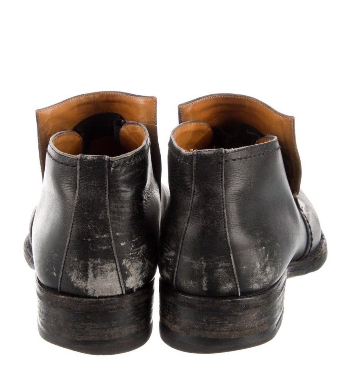 Hermes Vintage Hermès Leather Boots Size US 10.5 / EU 43-44 - 3 Thumbnail