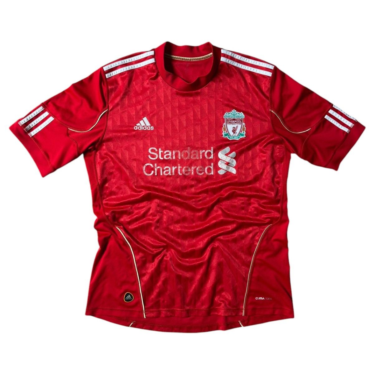 Adidas Vintage 2011 Adidas Liverpool Jersey Size US L / EU 52-54 / 3 - 1 Thumbnail