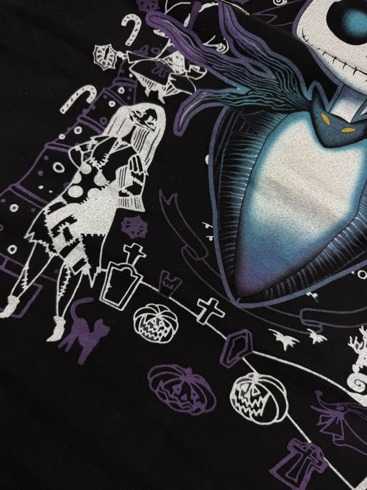 Vintage Vintage Y2K Tim Burton the nightmare before christmas tee Size US XL / EU 56 / 4 - 9 Thumbnail