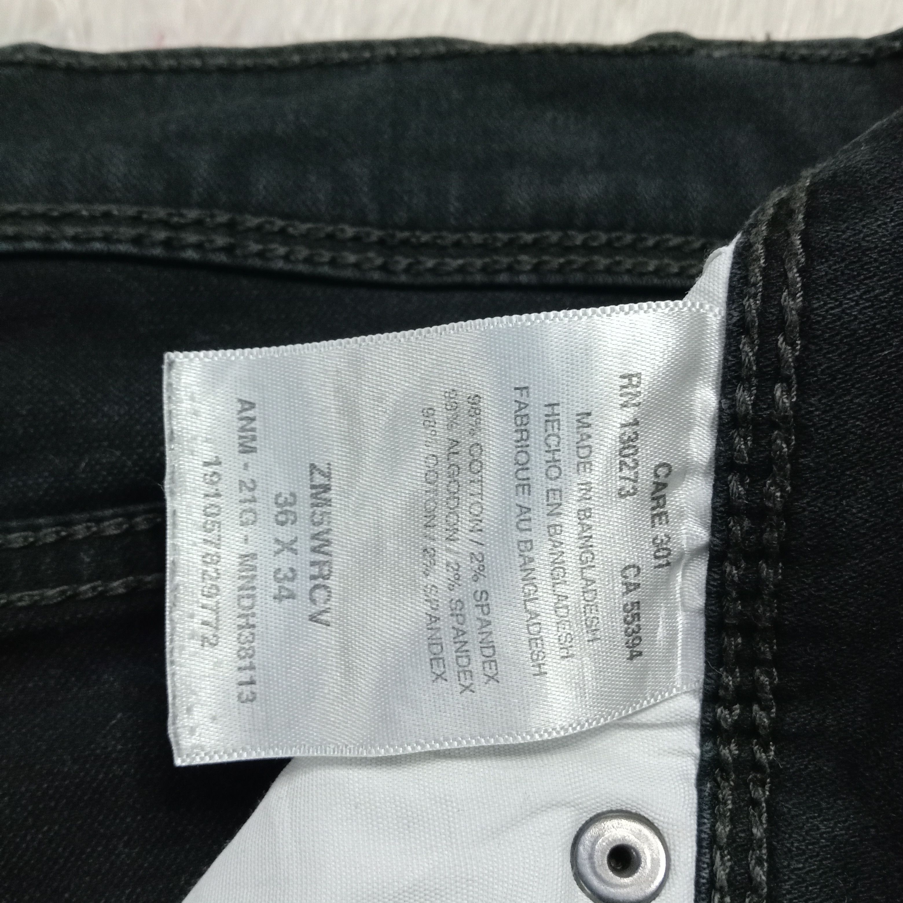 If Six Was Nine Y2k Wrangler Black Regular Jeans Size US 36 / EU 52 - 7 Thumbnail