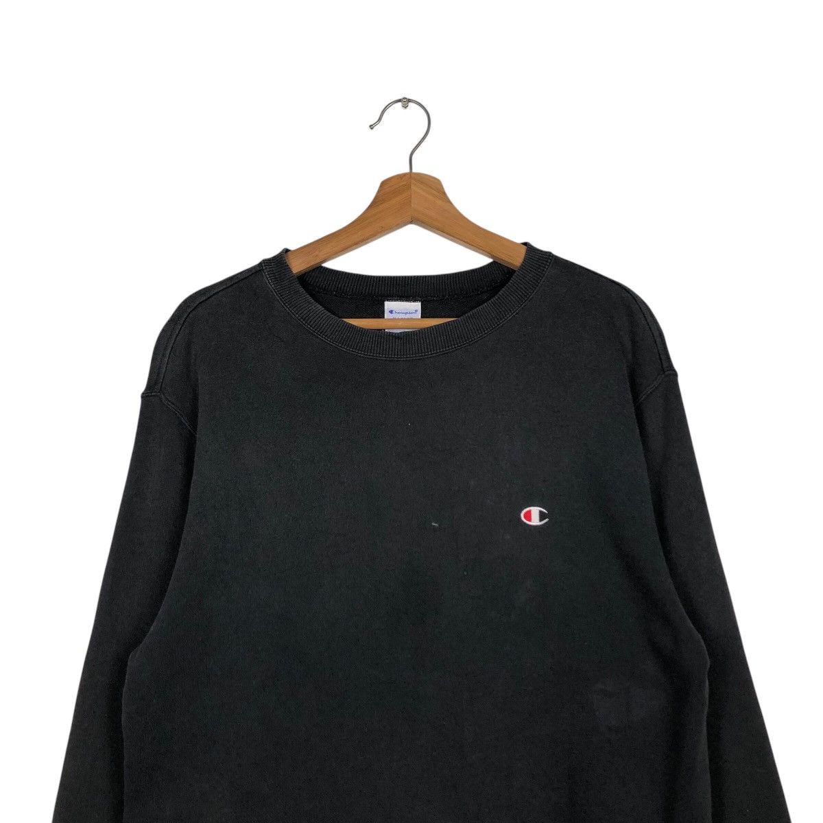 Japanese Brand × Vintage 📌Vintage Crewneck Sweatshirt Champion Long Sleeve Size US XL / EU 56 / 4 - 4 Thumbnail