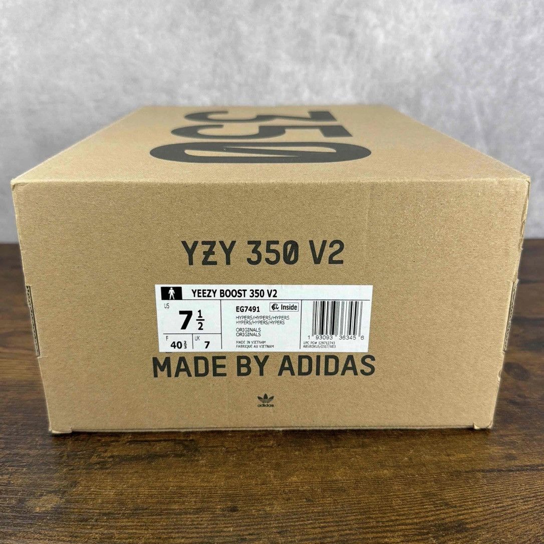 Adidas × Kanye West Adidas Yeezy Boost 350 V2 Hyperspace 2023 Size 7.5 EG7491 OG Size US 7.5 / EU 40-41 - 9 Thumbnail