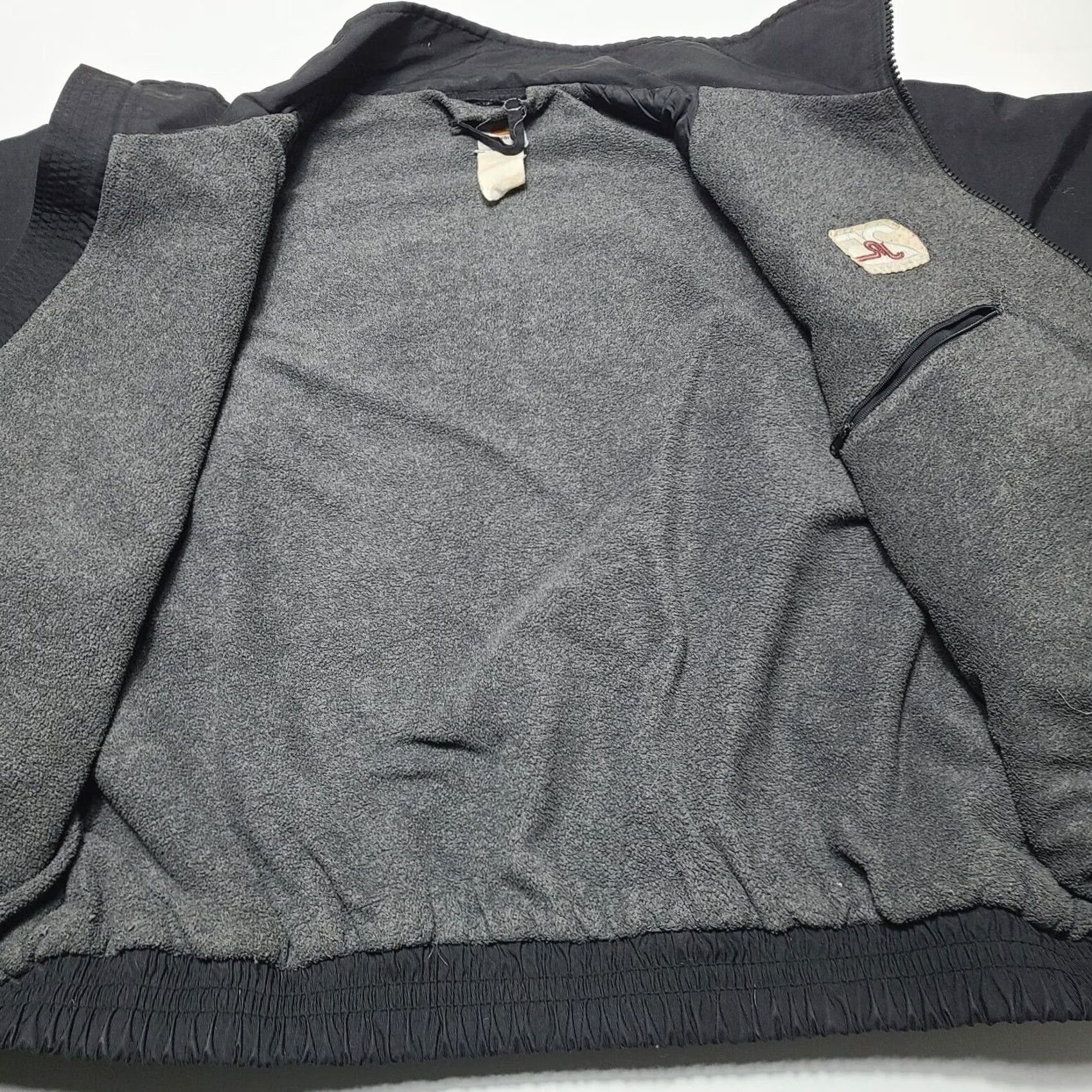 Carhartt VINTAGE Carhartt Bomber Jacket Nylon Fleece Lined Coat Jacket Men XL Black 90s" Size US XL / EU 56 / 4 - 7 Thumbnail