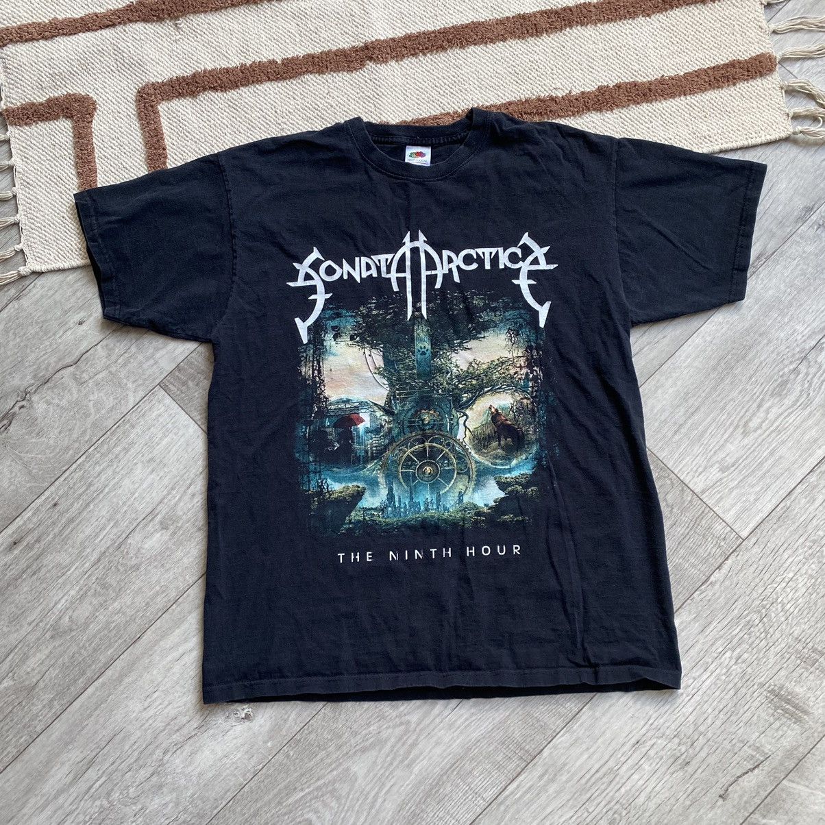 SONATA ARCTICA BAND THE NINTH HOUR TOUR T SHIRT