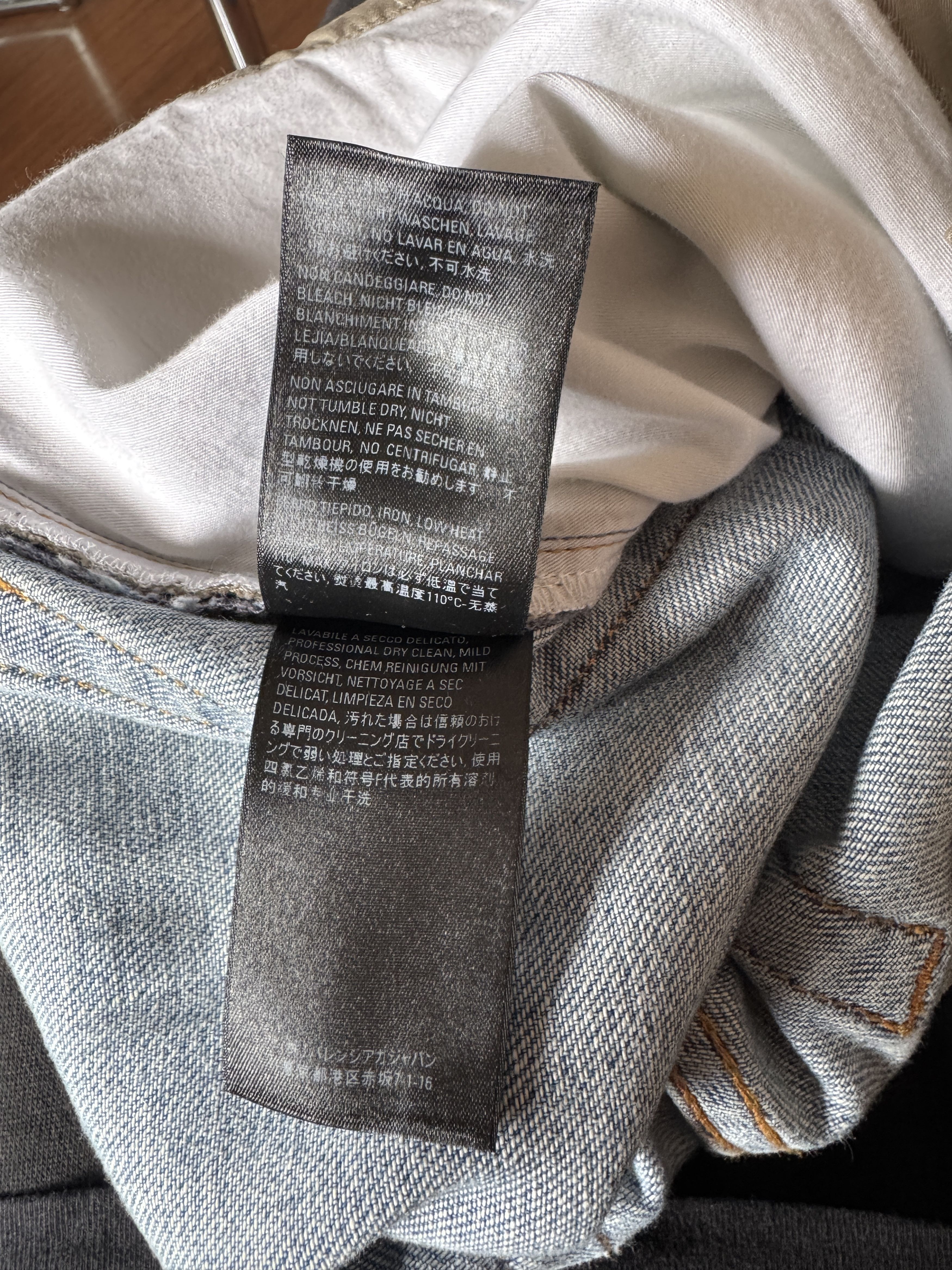 Balenciaga FW21 Afterworld Hybrid Panel Distressed Denim Size US 28 / EU 44 - 14 Thumbnail
