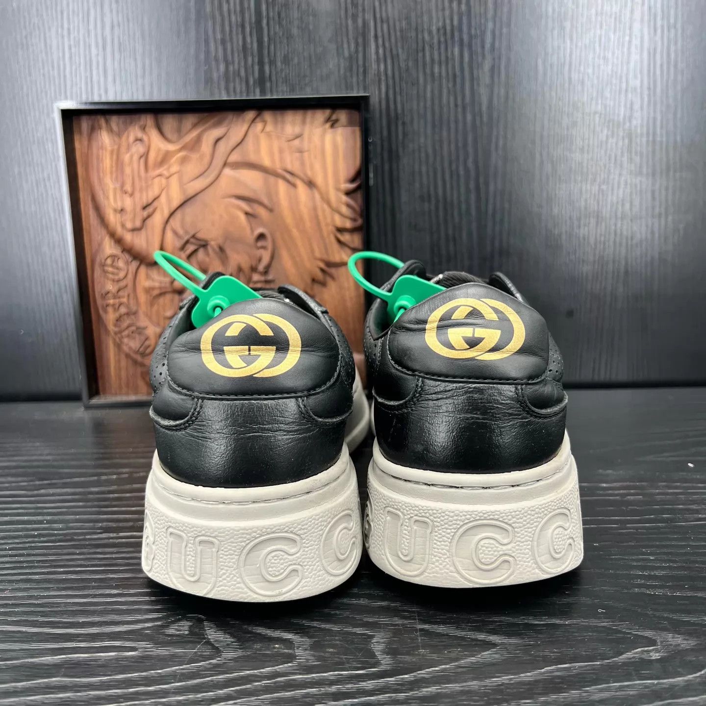 Gucci Gucci Cookie Sneaker Black & Gray /41 With Box Size US 8 / EU 41 - 4 Thumbnail