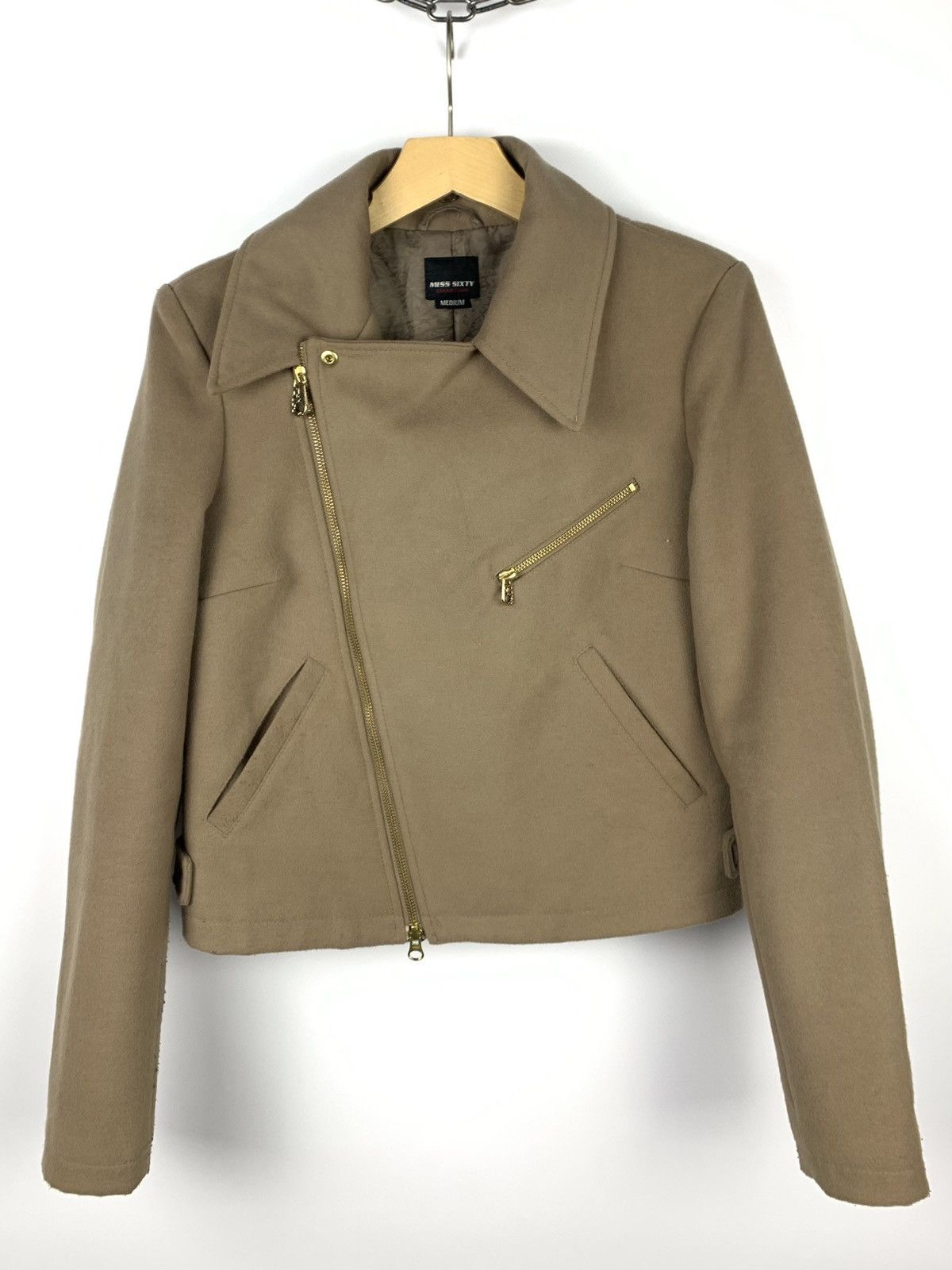 Miss Sixty Vintage Y2K Miss Sixty Jacket Multi Zip Size M Avant Garde Size M / US 6-8 / IT 42-44 - 1 Thumbnail