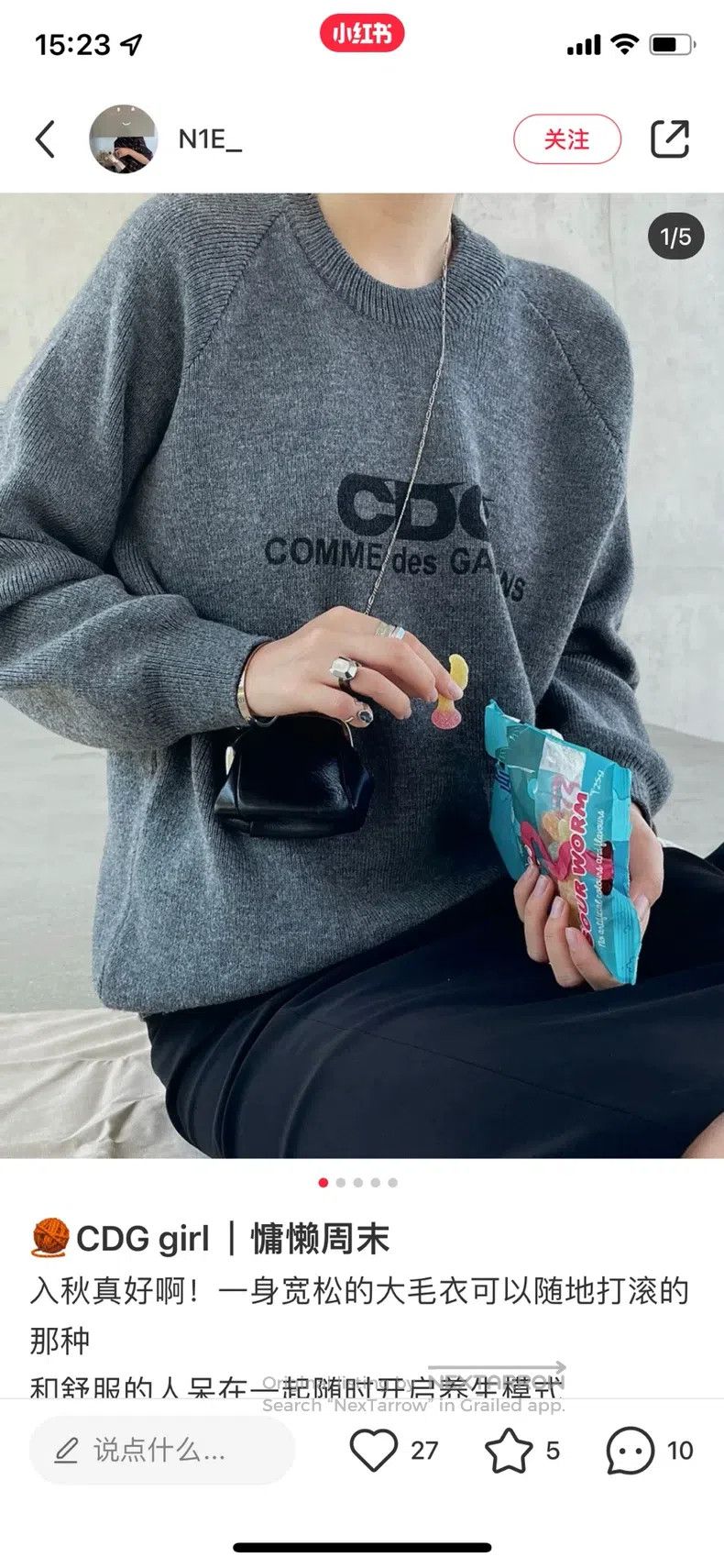 Comme des Garcons Comme Des Garcons Sweater, size L Size L / US 10 / IT 46 - 9 Thumbnail