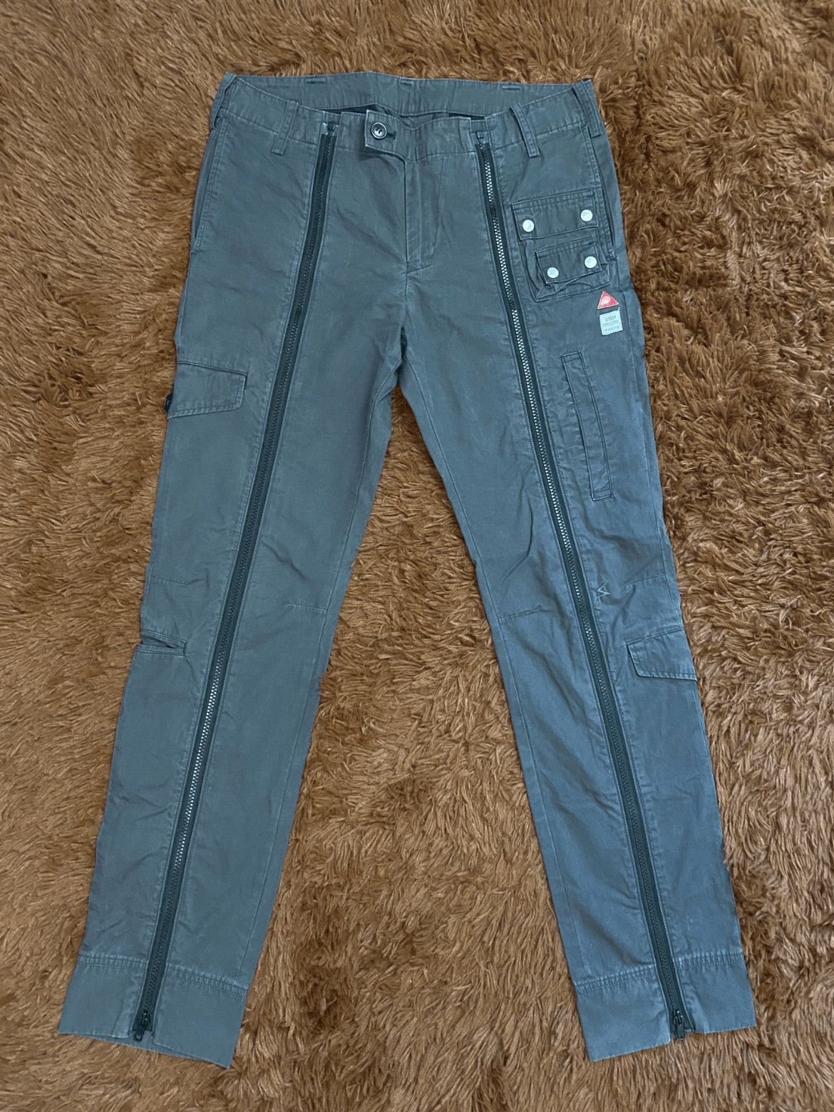 Undercover Sz 2 Undercover 09SS Multi Zipper Cargo-2508 Size US 31 - 1 Thumbnail