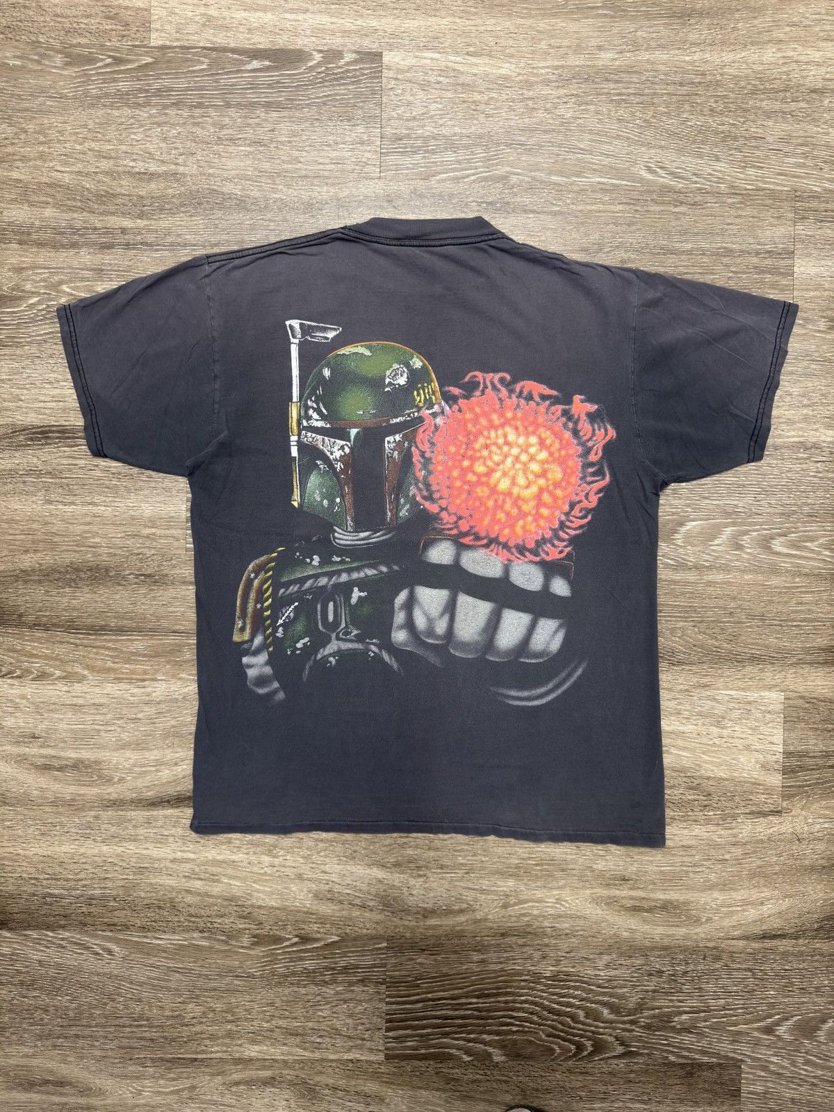 Other Vintage StarWars Boba Fett shirt Size US L / EU 52-54 / 3 - 1 Thumbnail